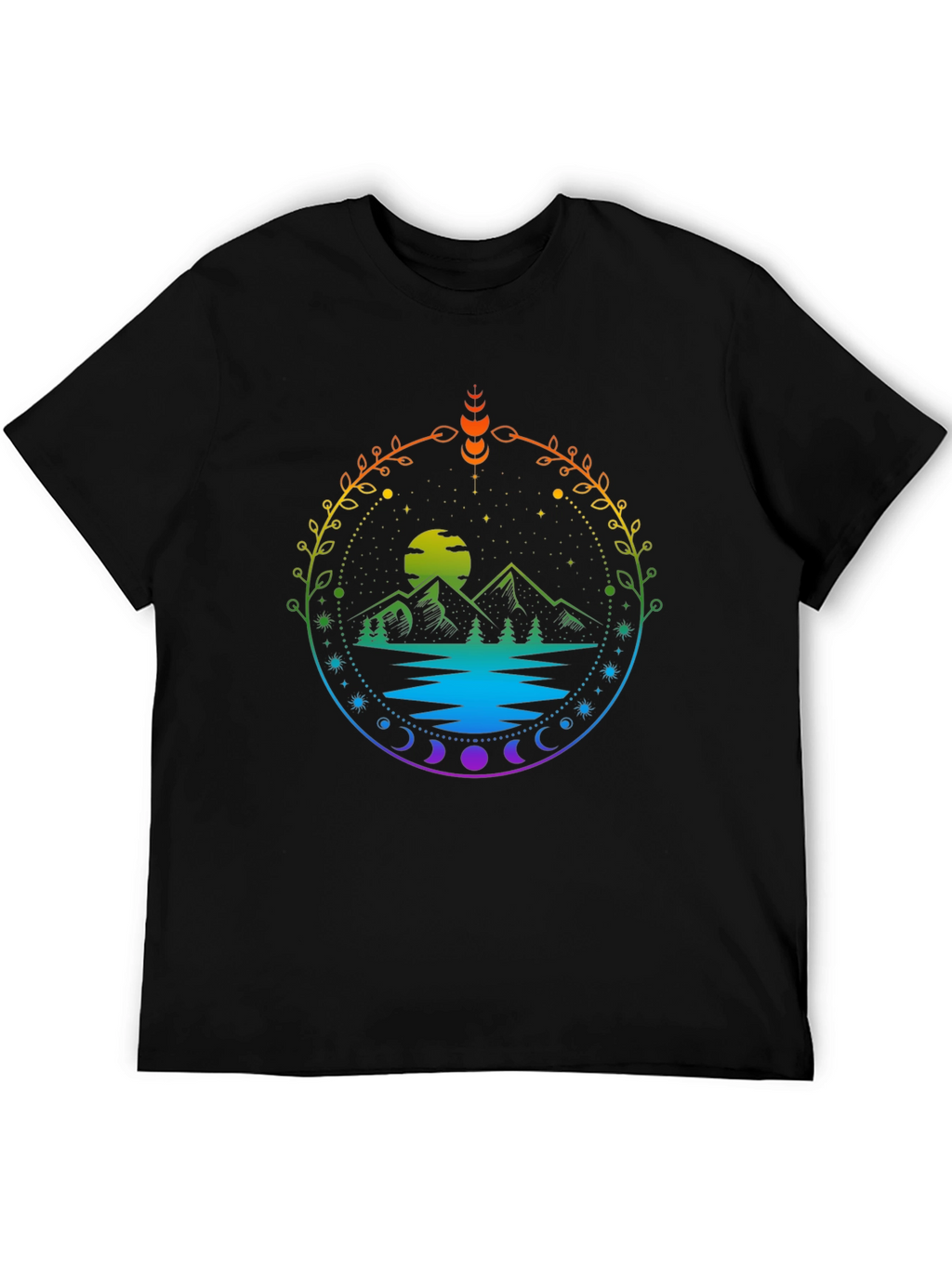 Nature Scene Graphic T-Shirt