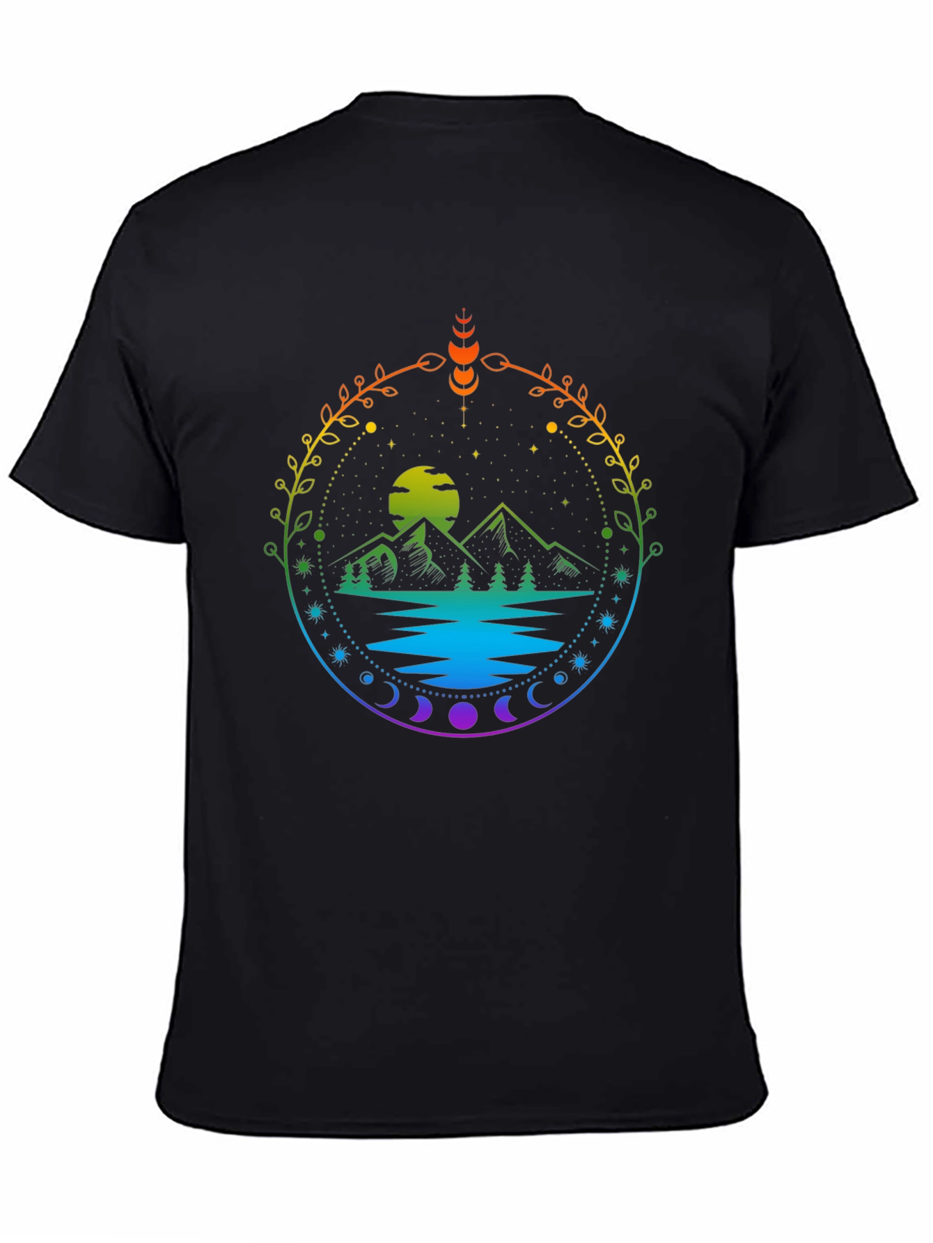Nature Scene Graphic T-Shirt
