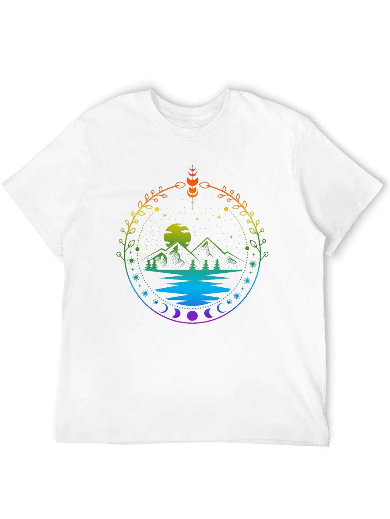 Nature Scene Graphic T-Shirt