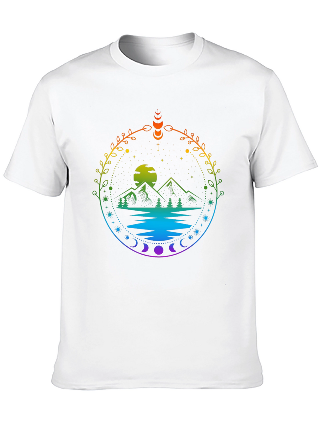 Nature Scene Graphic T-Shirt