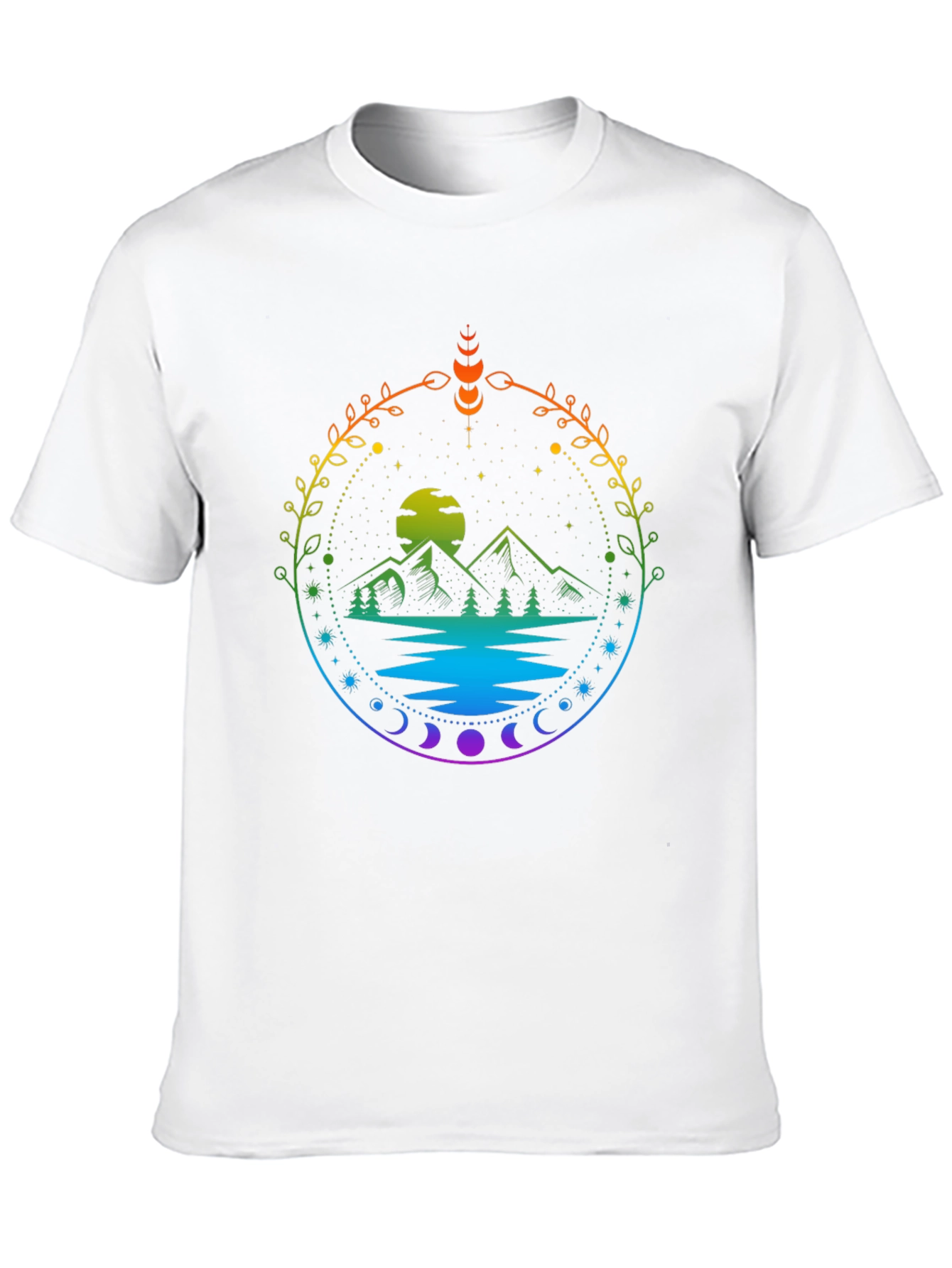 Nature Scene Graphic T-Shirt