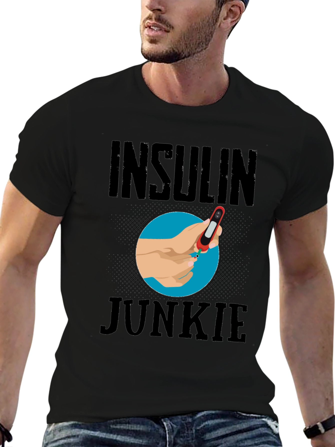 Insulin Junkie Graphic T-Shirt