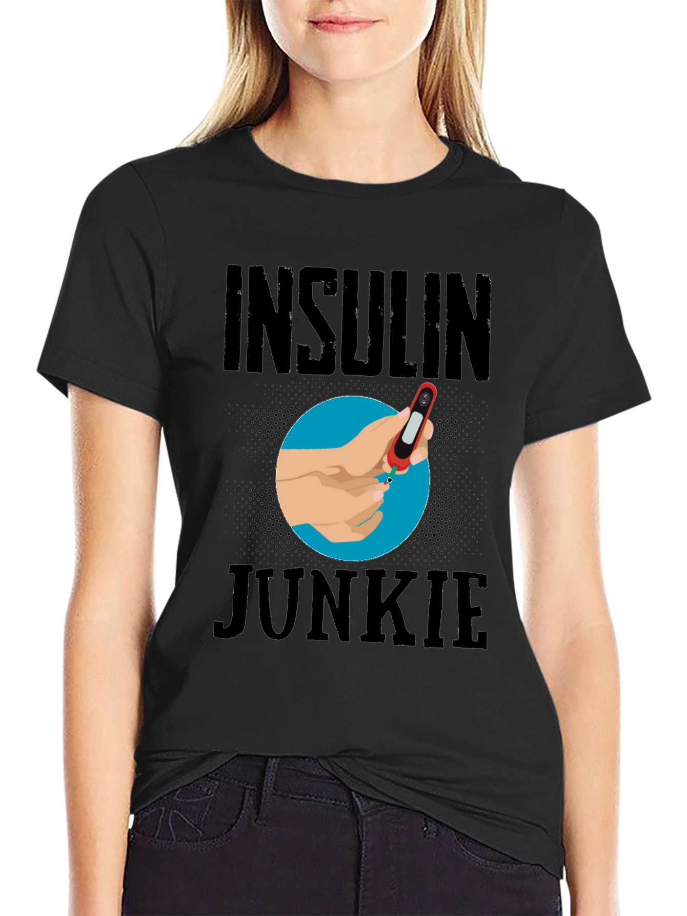 Insulin Junkie Graphic T-Shirt
