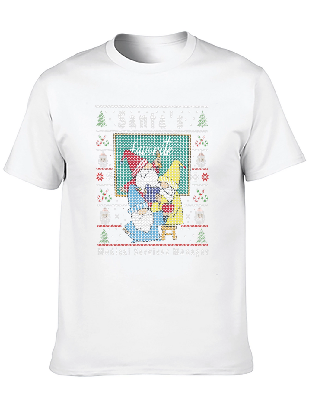 Santas Favorite Medical Services Manager T-Shirt