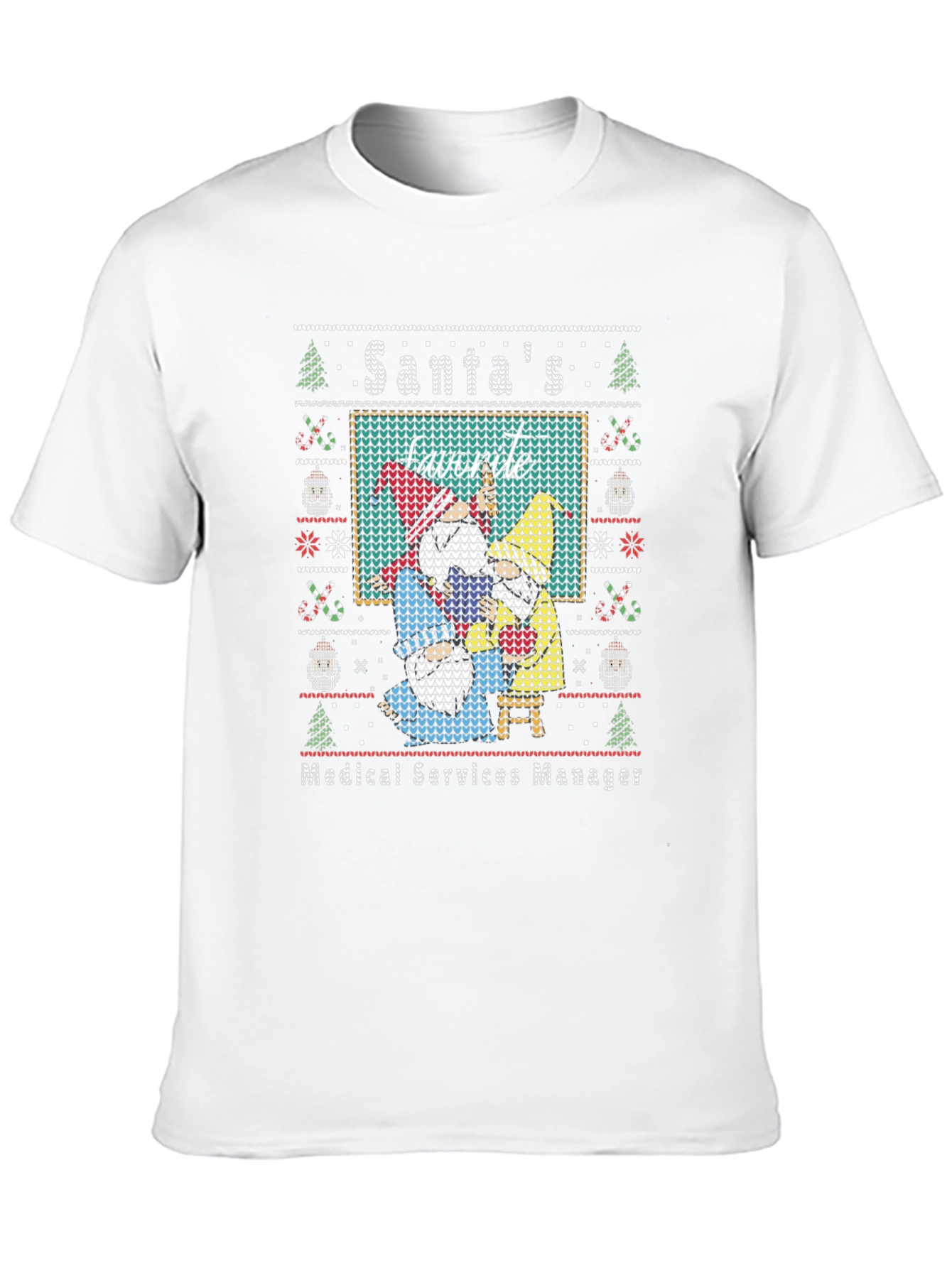 Santas Favorite Medical Services Manager T-Shirt