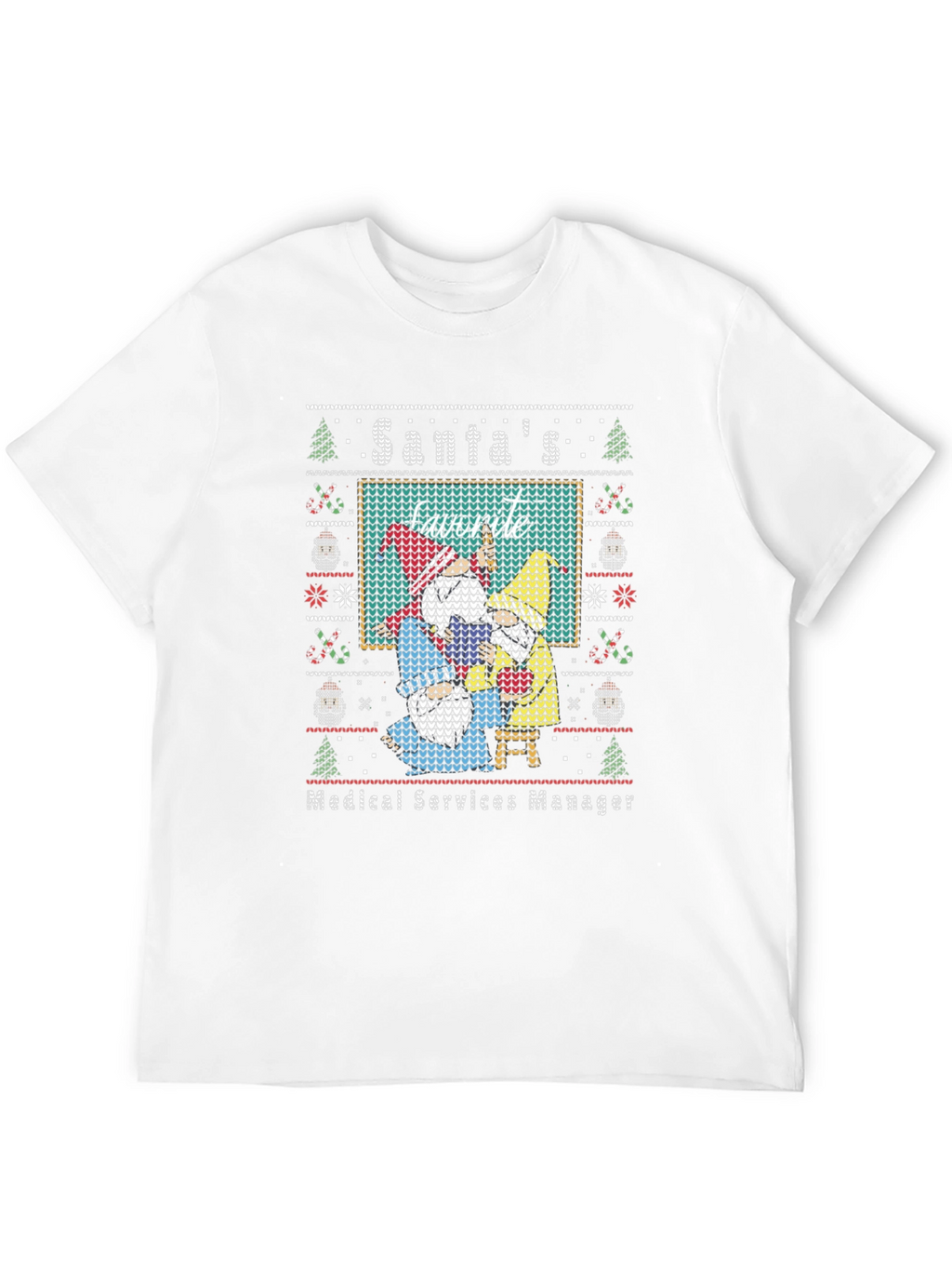 Santas Favorite Medical Services Manager T-Shirt