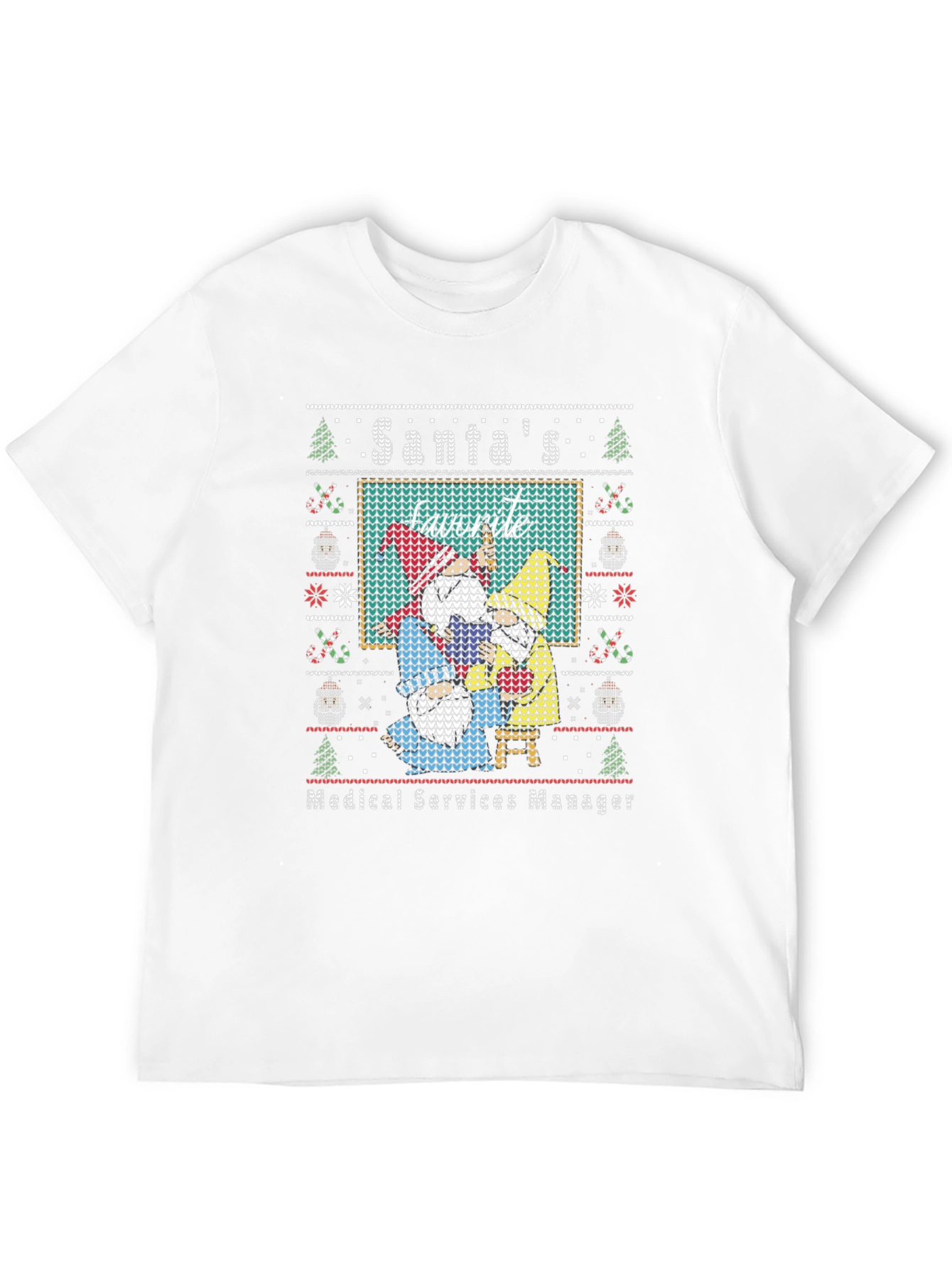 Santas Favorite Medical Services Manager T-Shirt