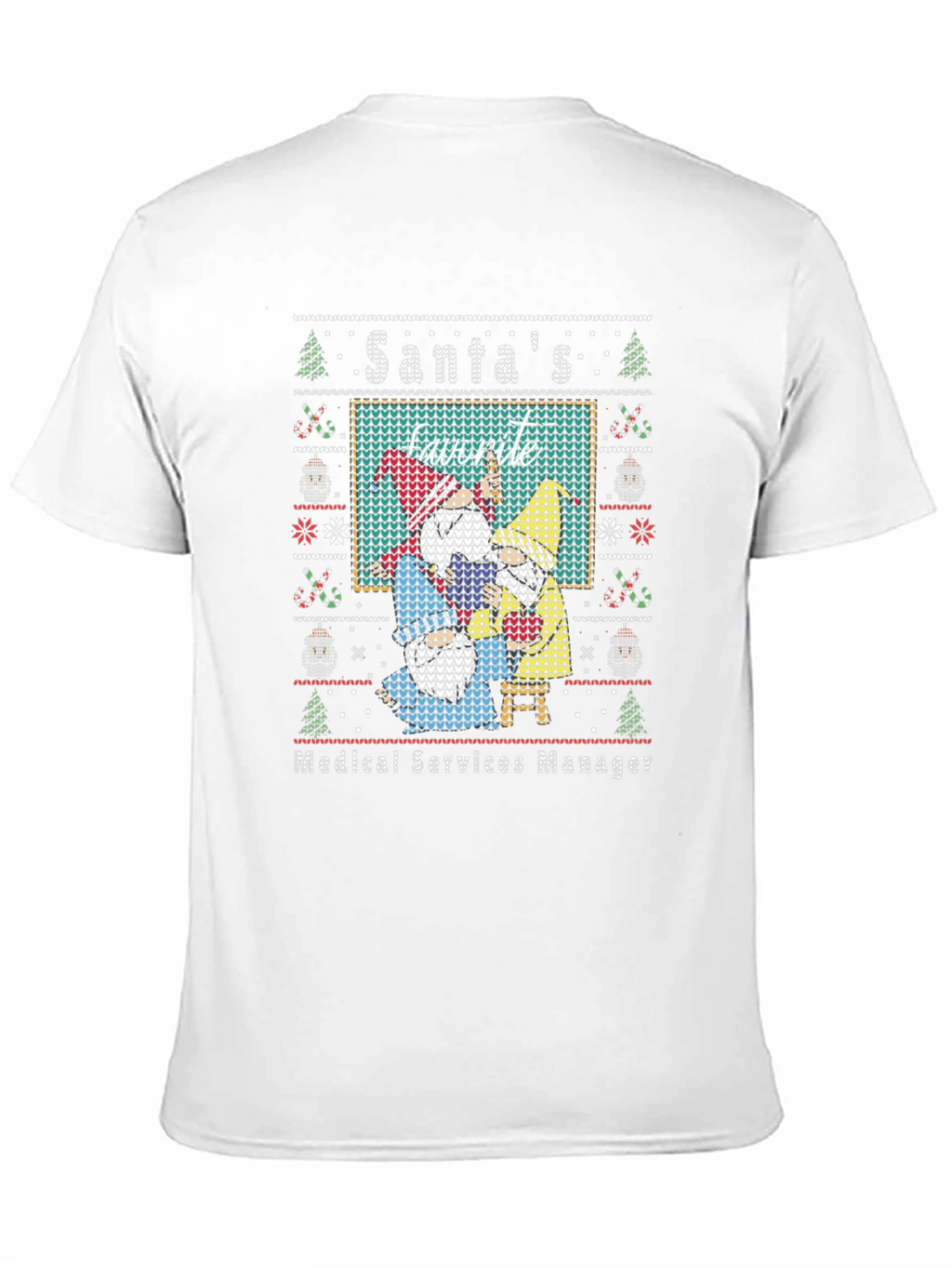 Santas Favorite Medical Services Manager T-Shirt