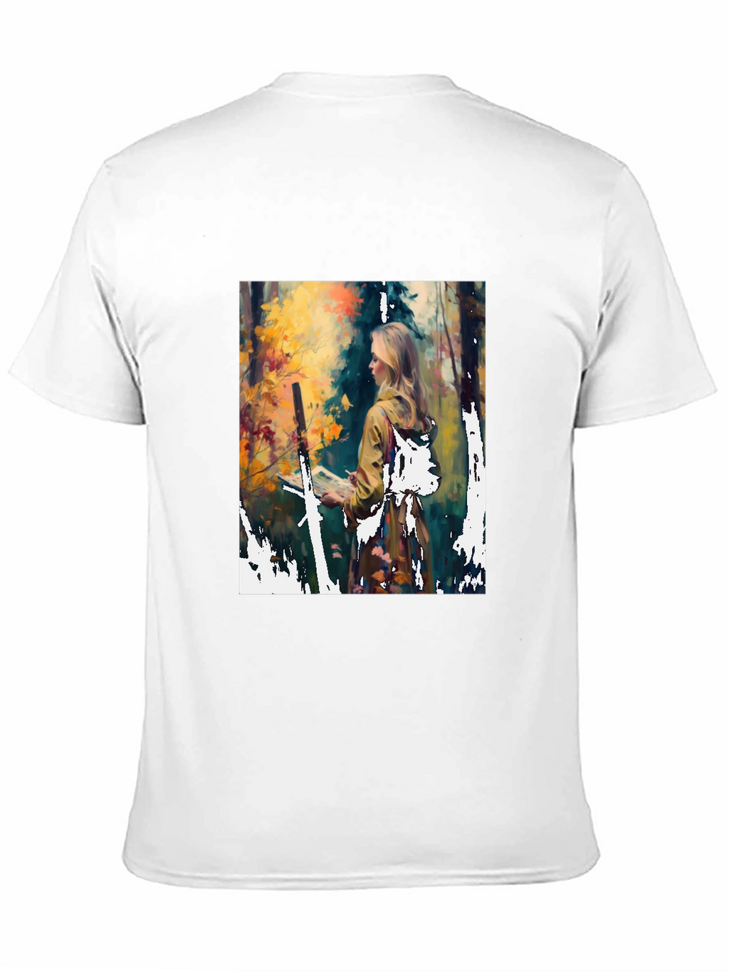 Nature Artist Graphic Tee - Unisex Black T-Shirt