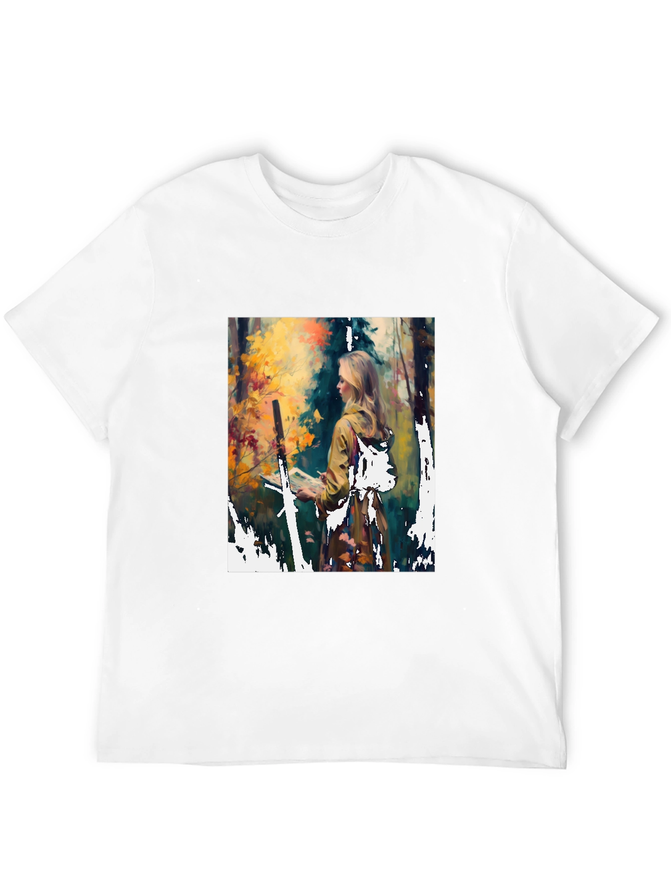 Nature Artist Graphic Tee - Unisex Black T-Shirt