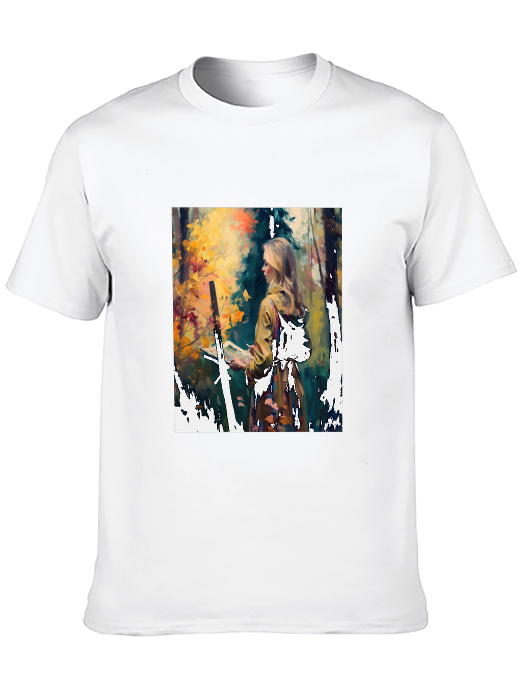Nature Artist Graphic Tee - Unisex Black T-Shirt