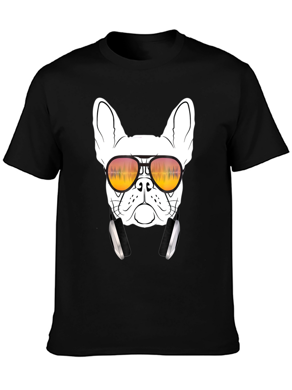 Cool Dog Graphic Tee - Trendy T-Shirt