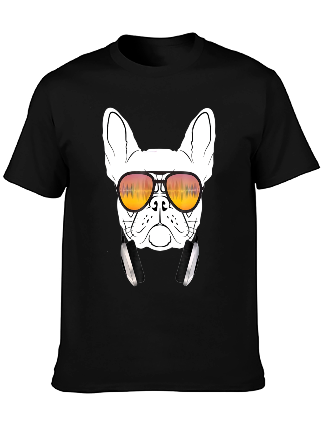 Cool Dog Graphic Tee - Trendy T-Shirt