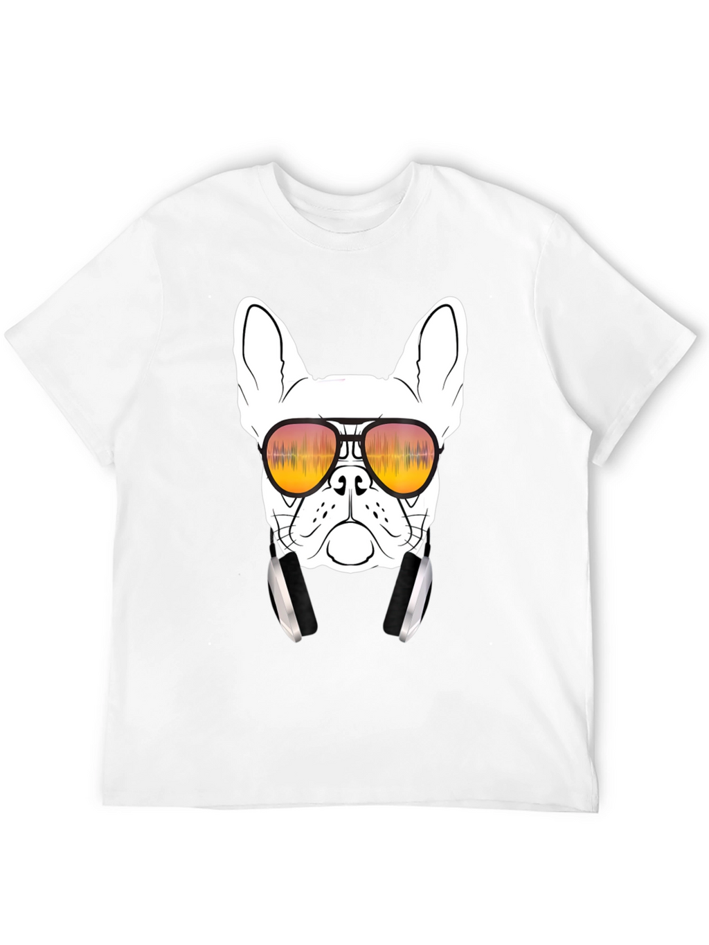 Cool Dog Graphic Tee - Trendy T-Shirt