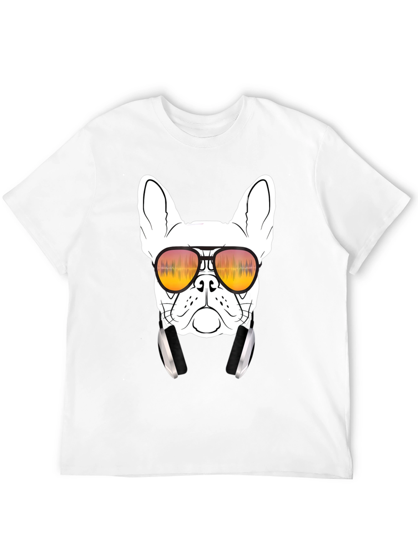 Cool Dog Graphic Tee - Trendy T-Shirt