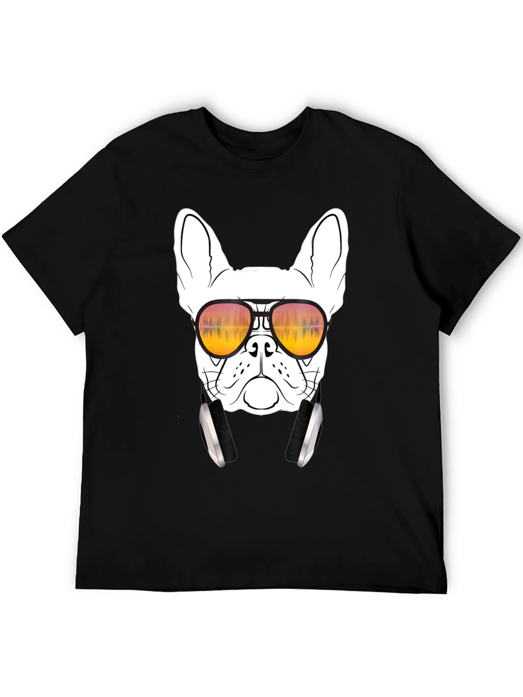Cool Dog Graphic Tee - Trendy T-Shirt