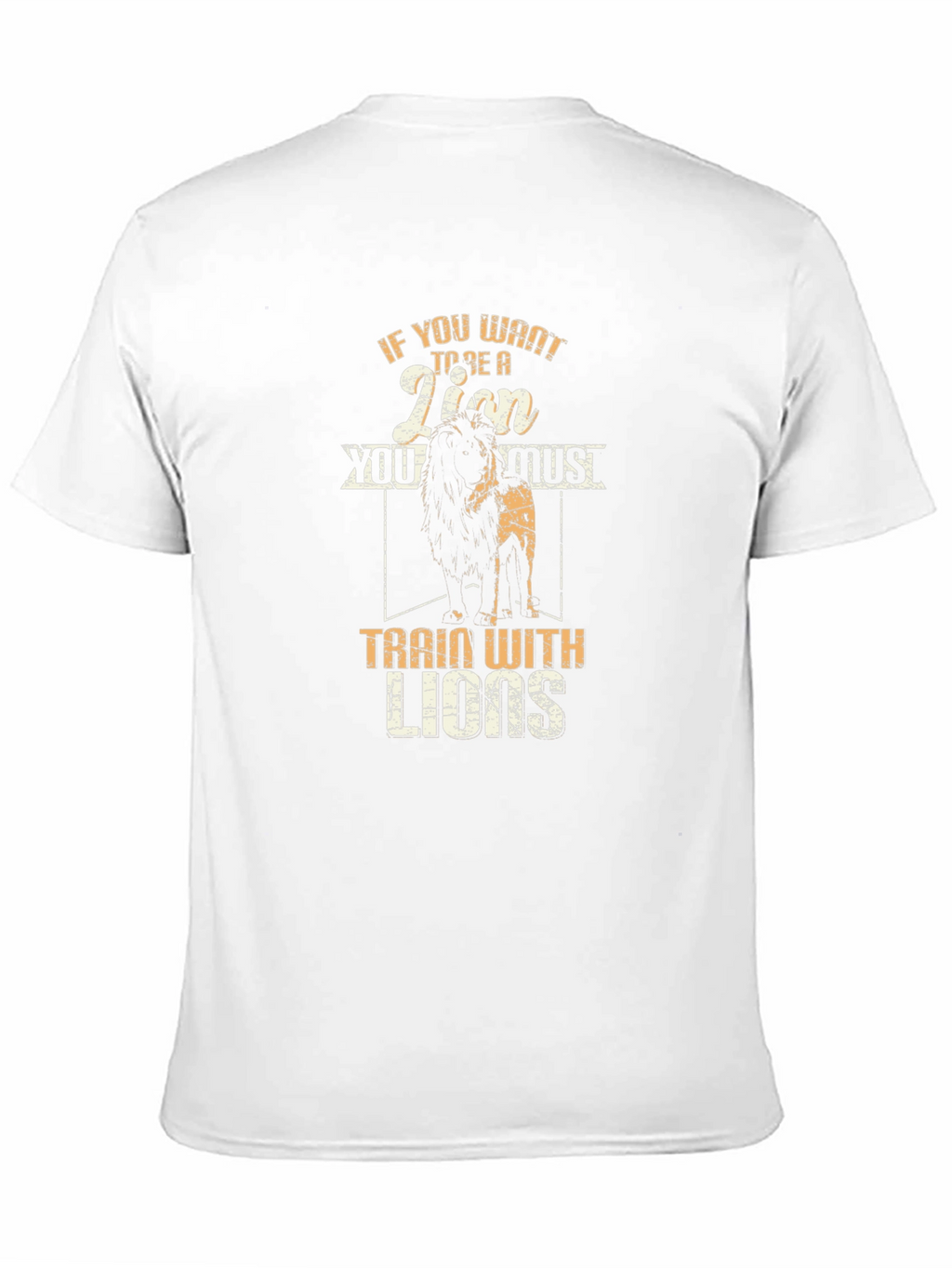 Train With Lions Graphic T-Shirt