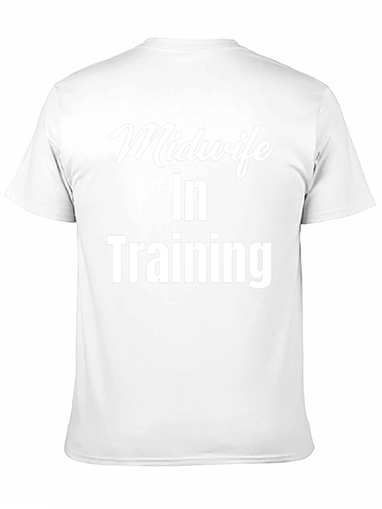 Midwife in Training Black T-Shirt