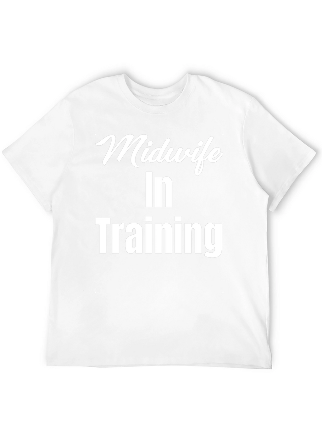 Midwife in Training Black T-Shirt