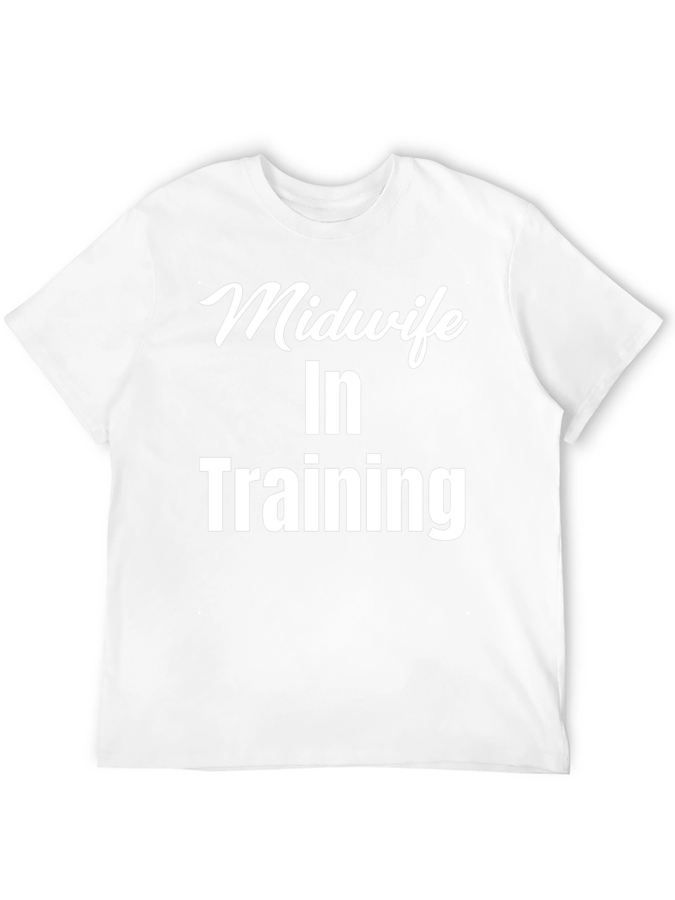 Midwife in Training Black T-Shirt