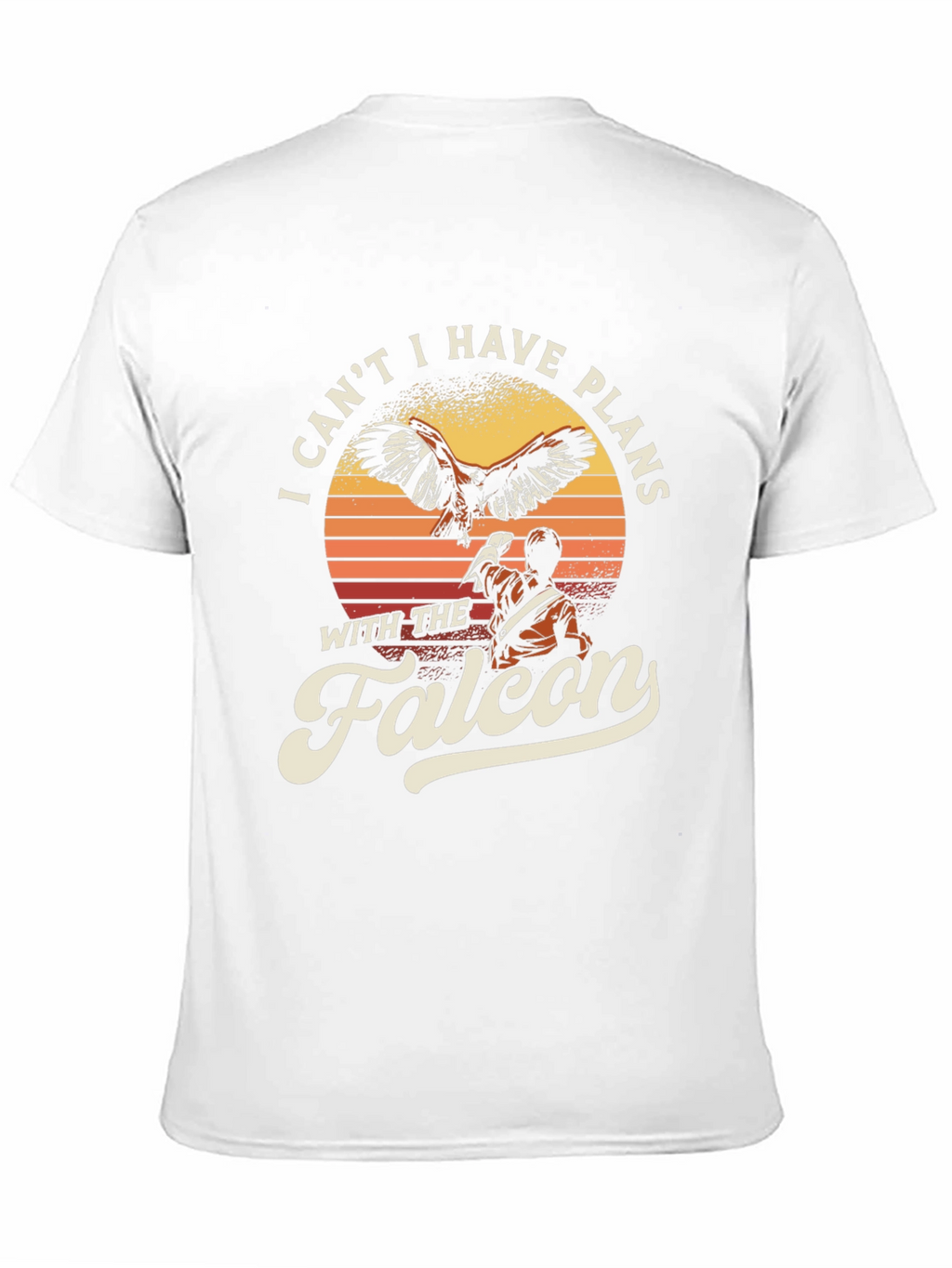 Falcon Plans Graphic T-Shirt - Bird Lover Tee
