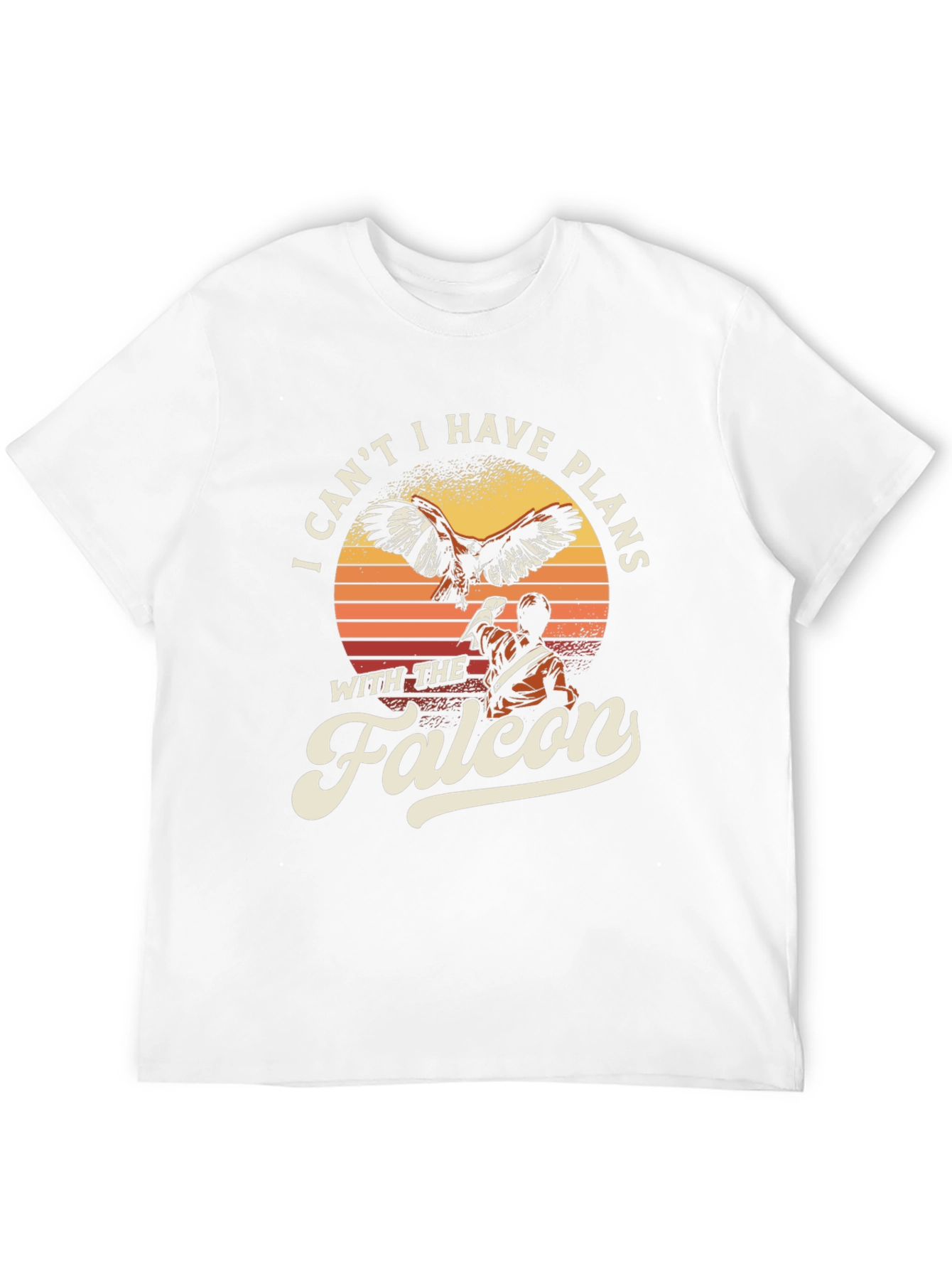 Falcon Plans Graphic T-Shirt - Bird Lover Tee