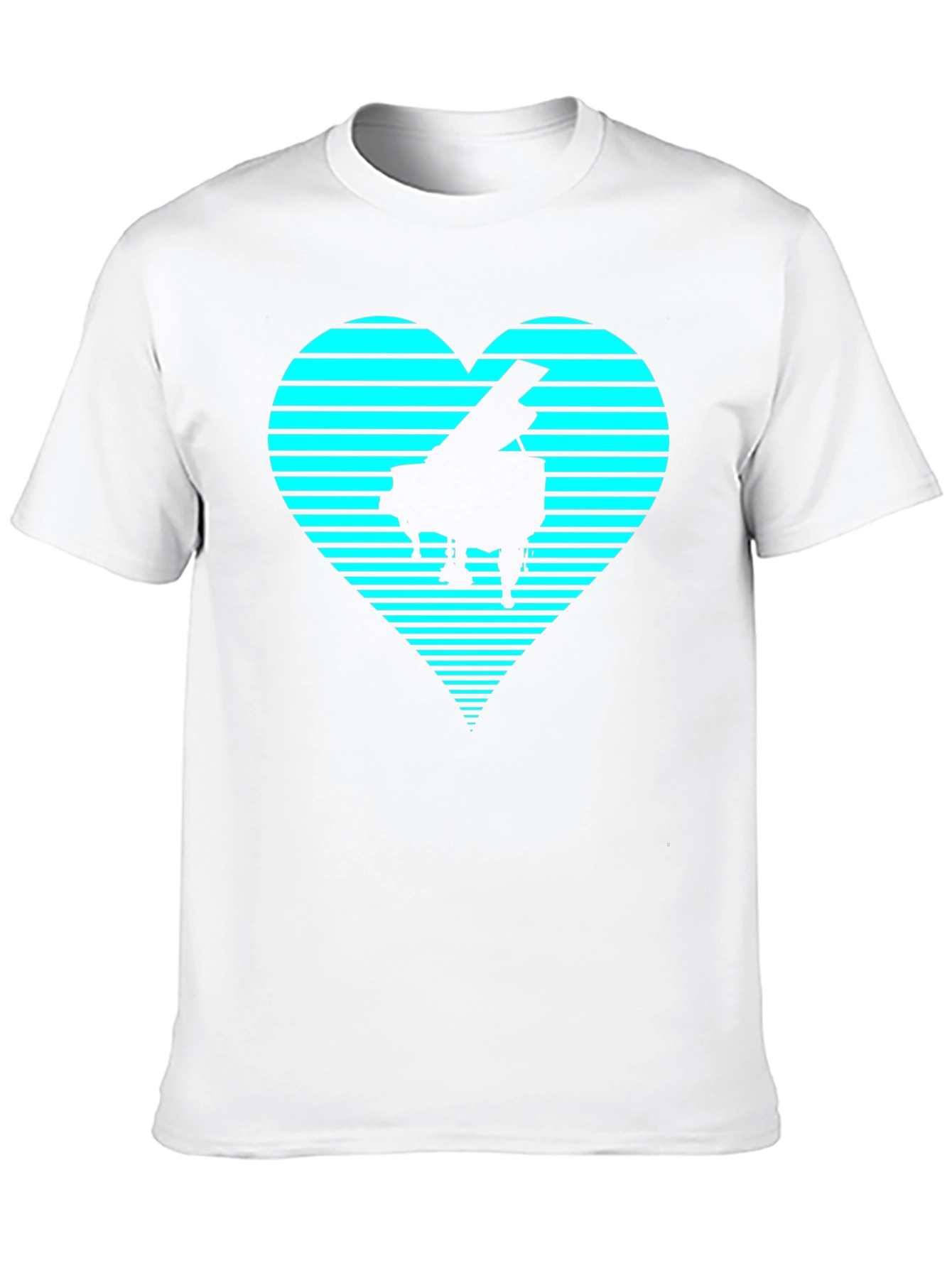 Piano Heartbeat T-Shirt - Music Lover Tee