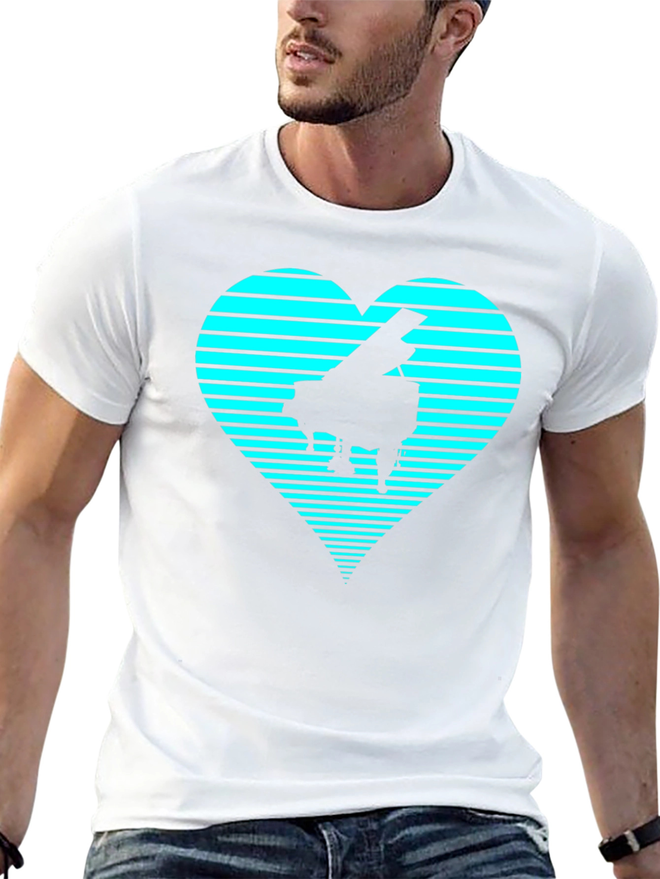 Piano Heartbeat T-Shirt - Music Lover Tee
