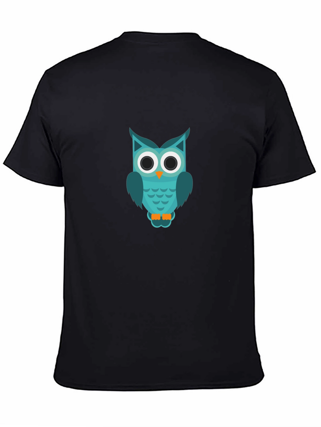 Owl Graphic T-Shirt - Cool & Casual Black Tee