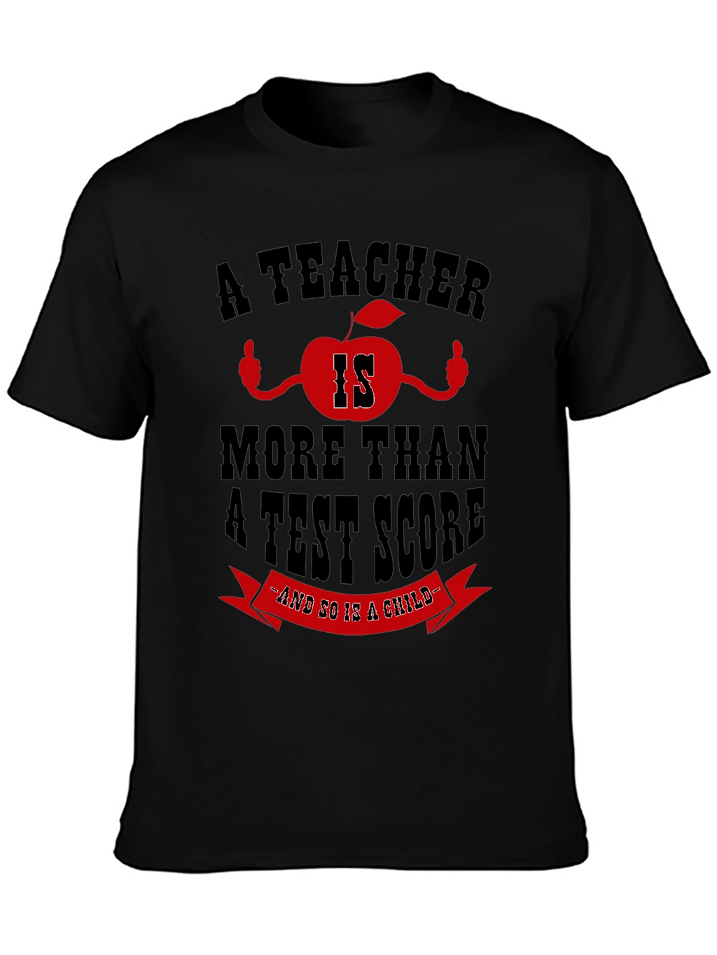 Teacher Apple Graphic T-Shirt - Education Advocate Tee