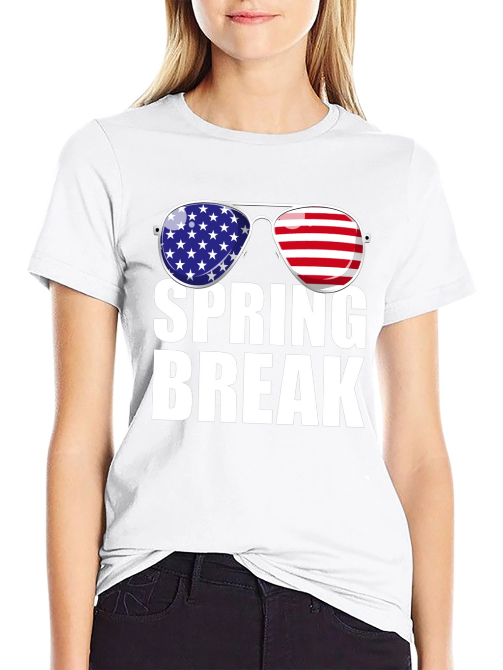 Spring Break Sunglasses Graphic T-Shirt