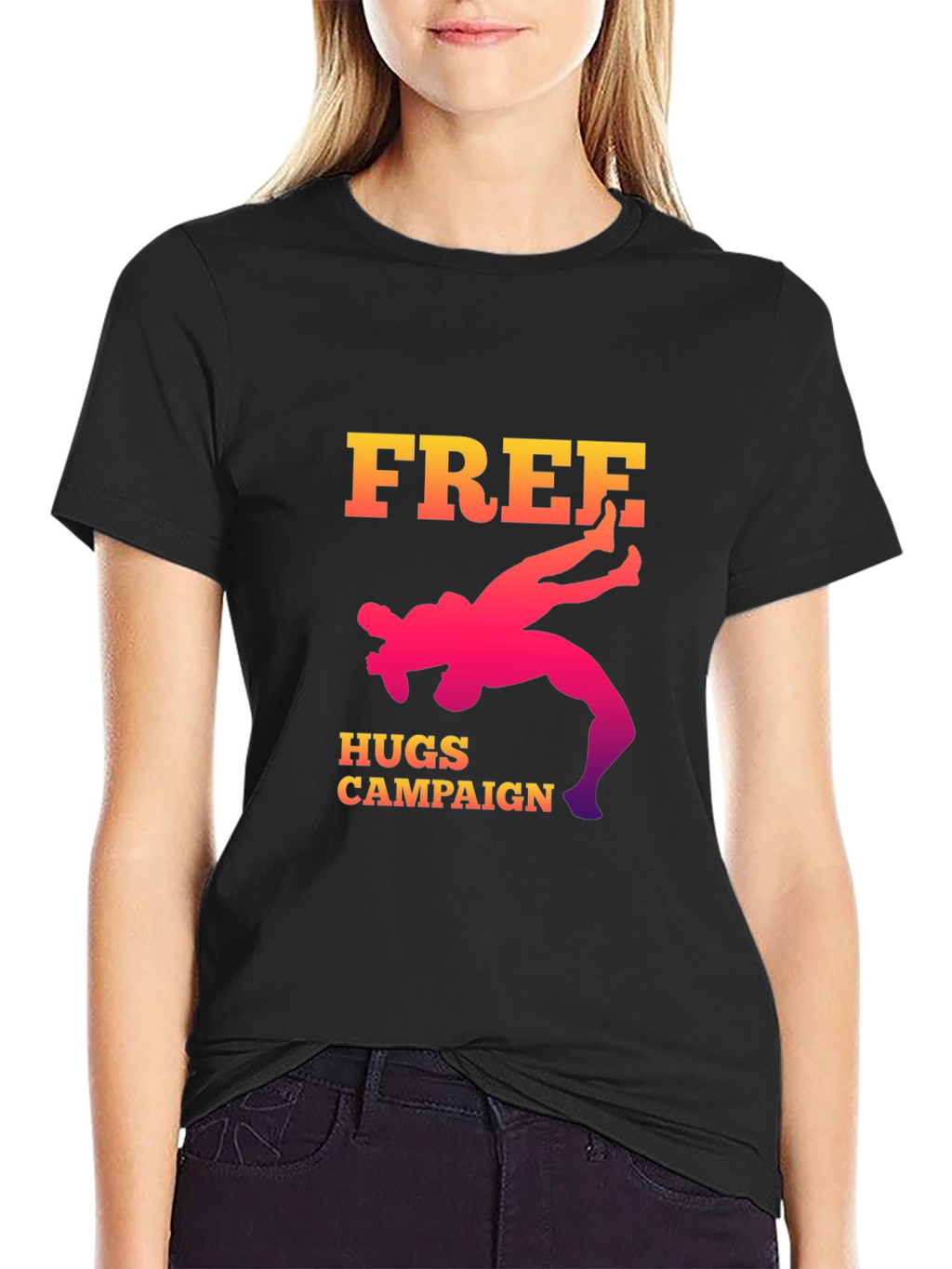 Free Hugs Campaign Graphic Tee