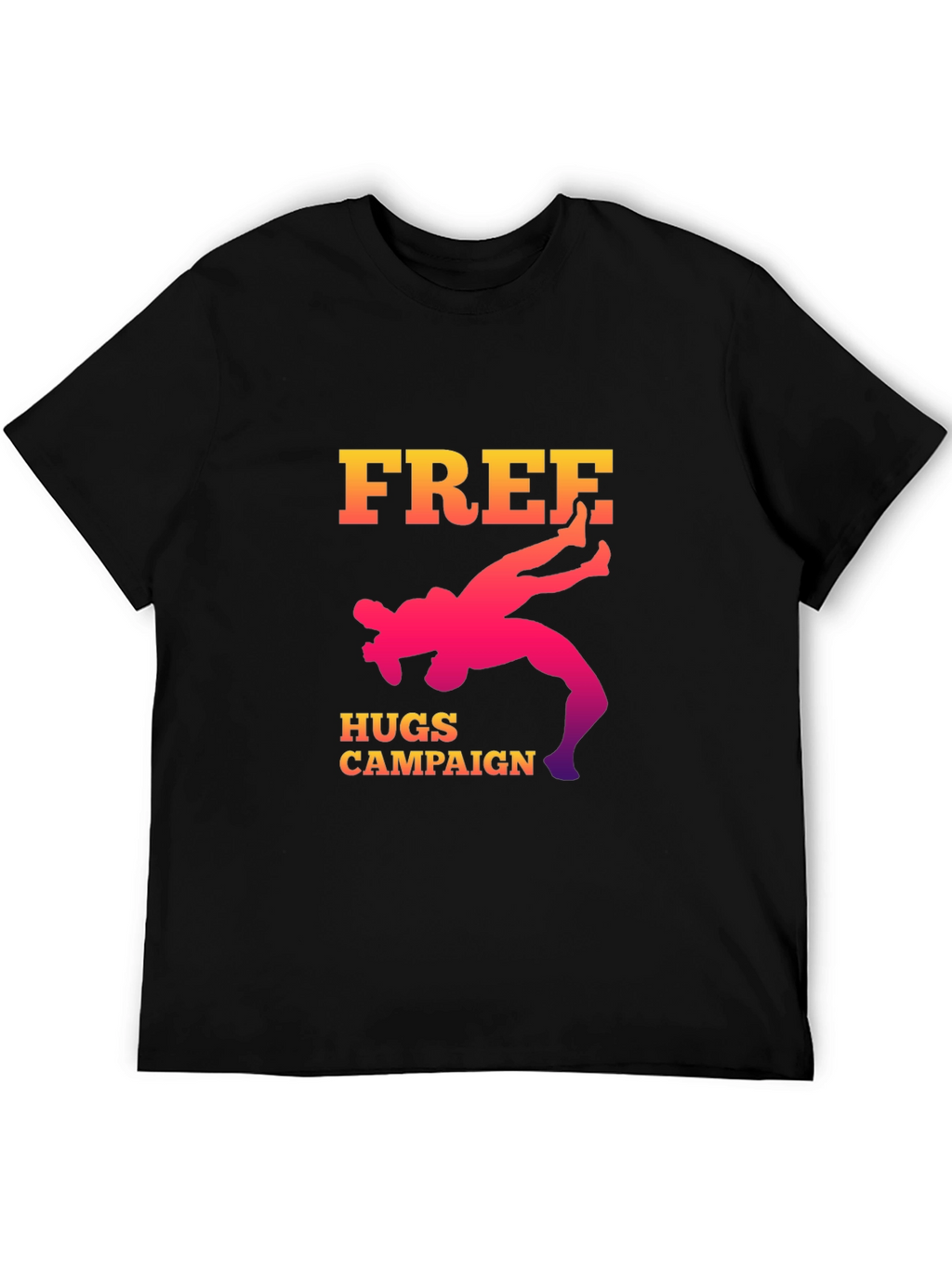 Free Hugs Campaign Graphic Tee