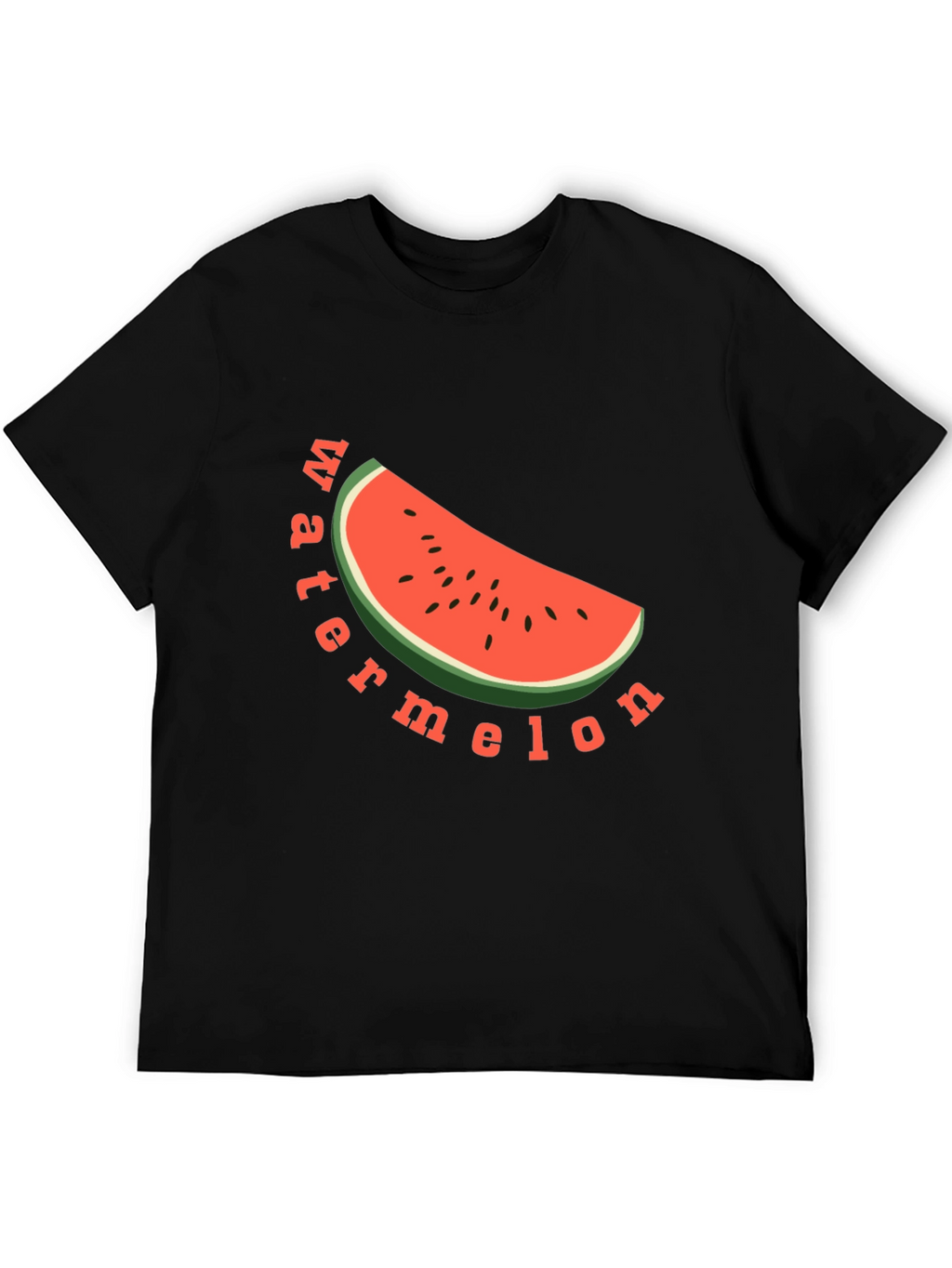 Watermelon Graphic Tee - Black