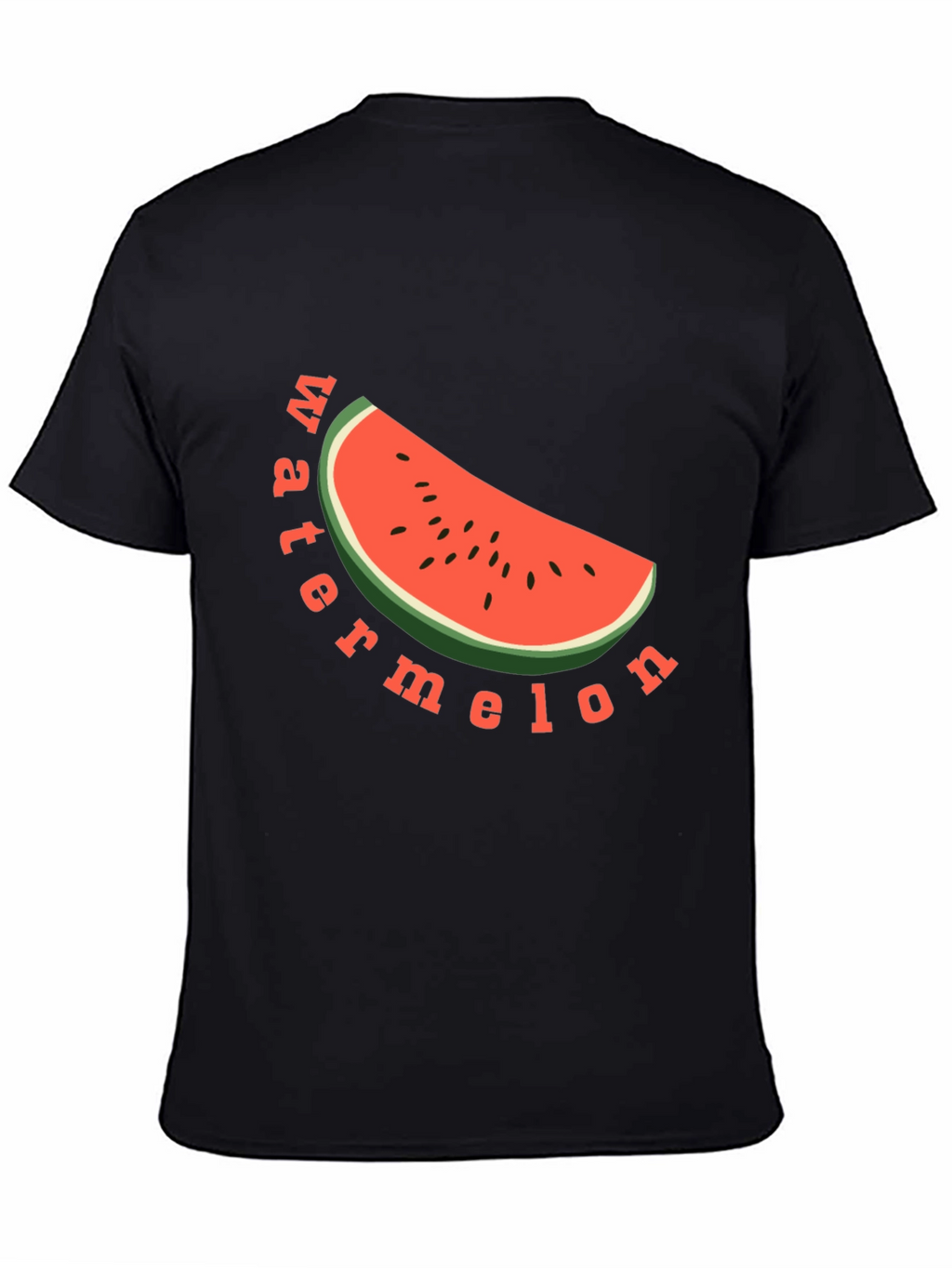 Watermelon Graphic Tee - Black