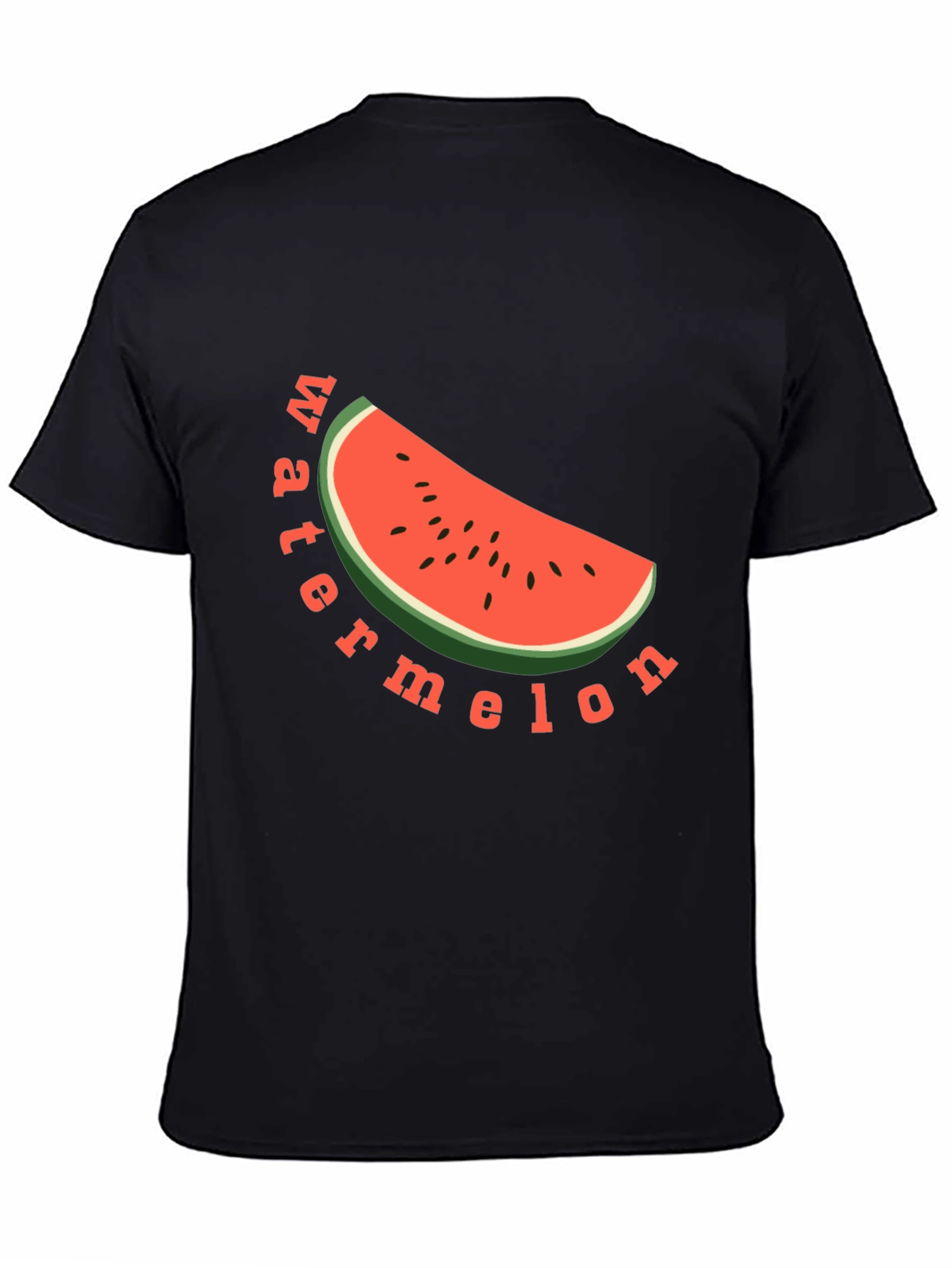 Watermelon Graphic Tee - Black