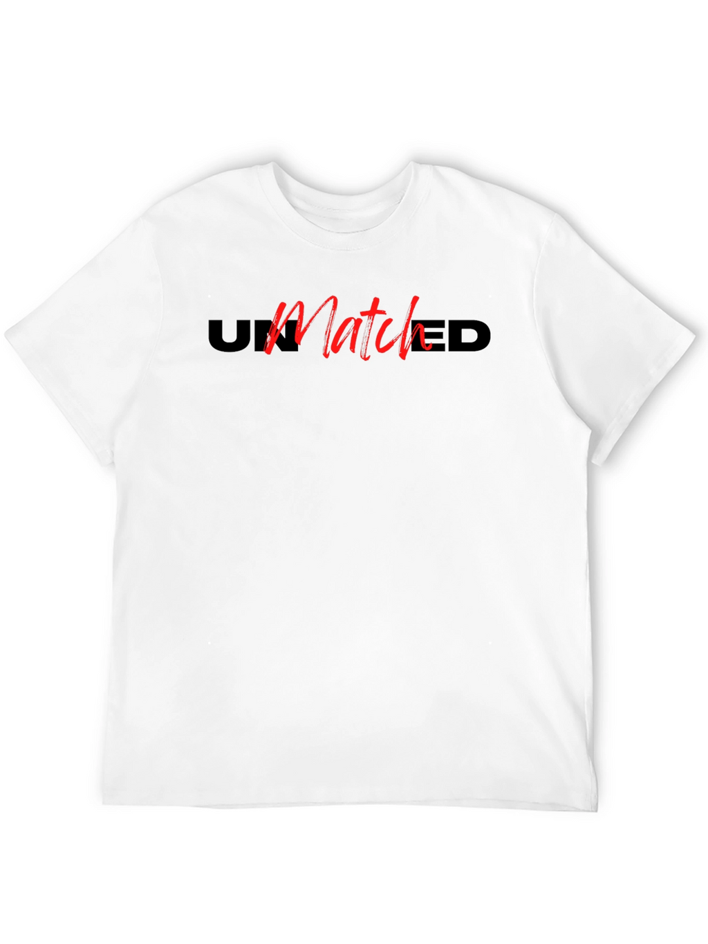 Unmatched Graphic Print T-Shirt - Casual Streetwear