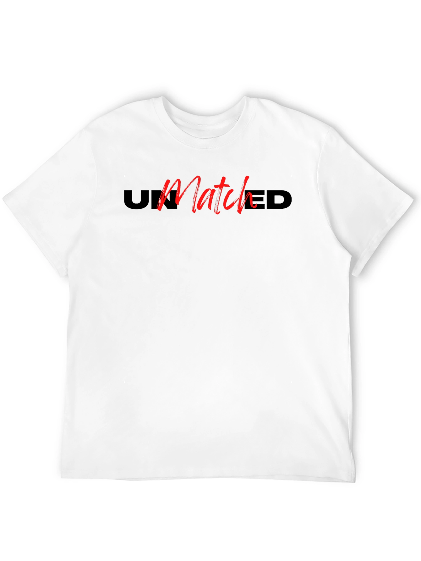 Unmatched Graphic Print T-Shirt - Casual Streetwear