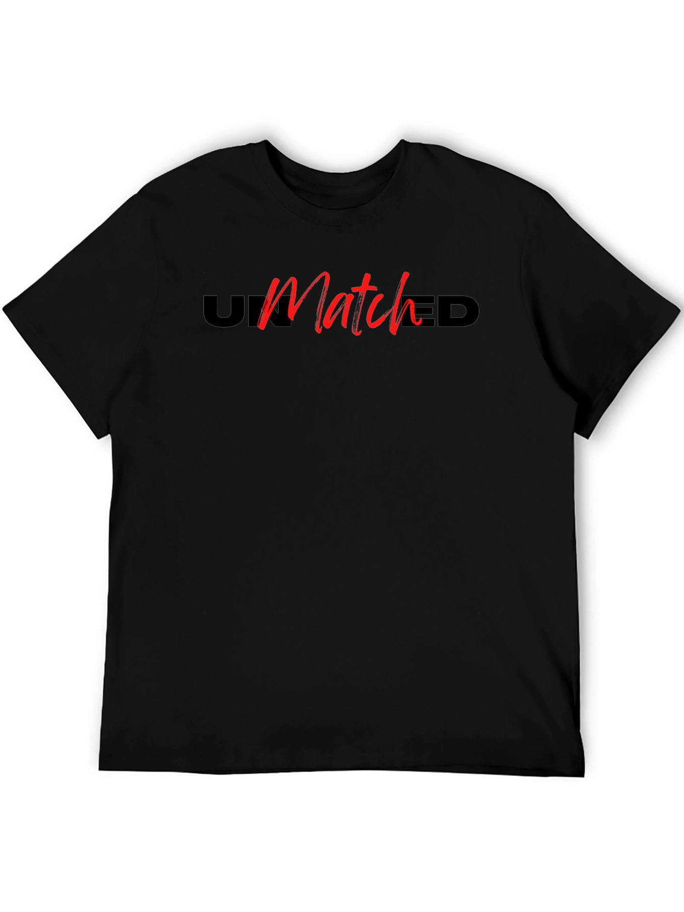 Unmatched Graphic Print T-Shirt - Casual Streetwear