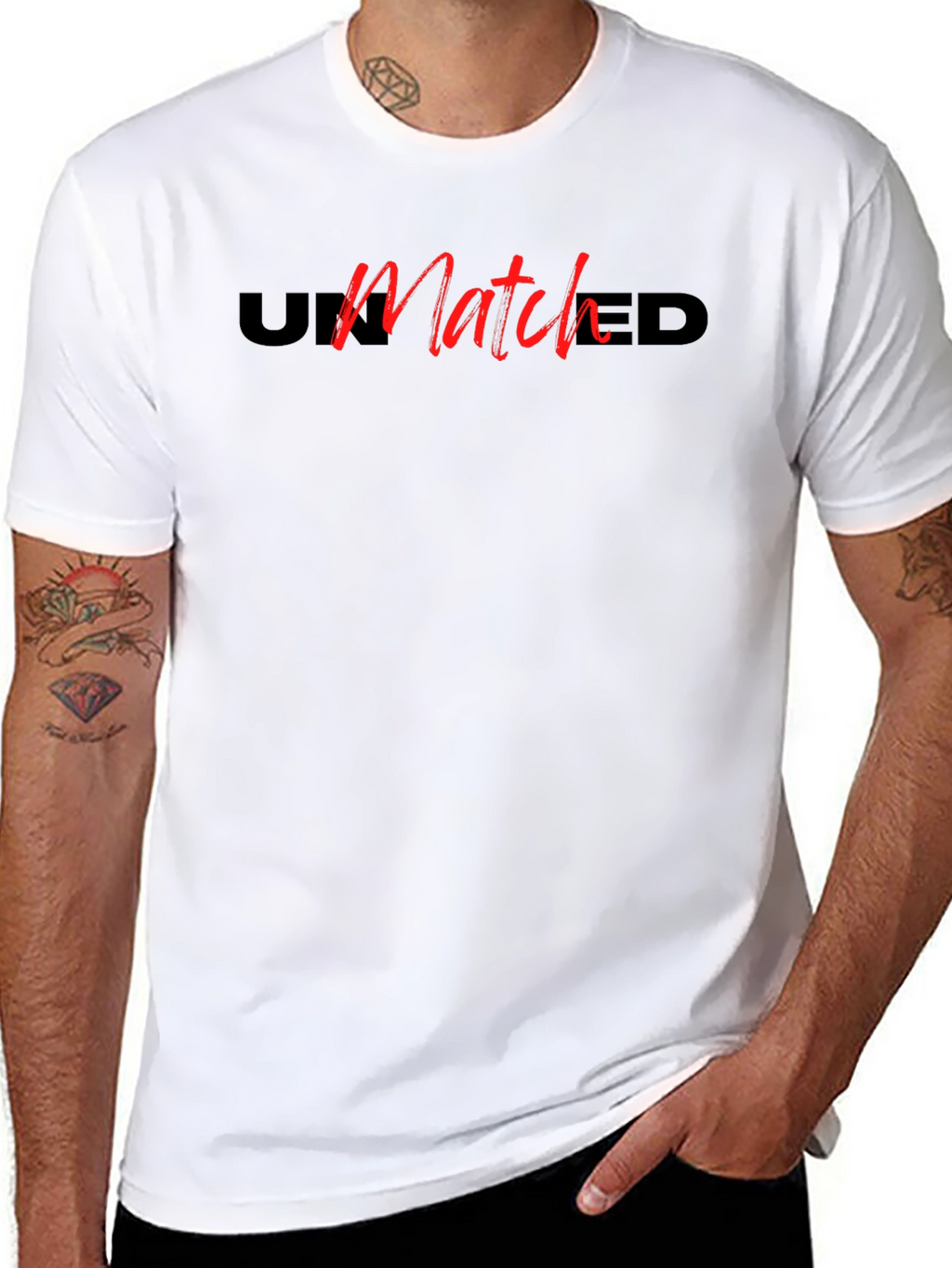 Unmatched Graphic Print T-Shirt - Casual Streetwear