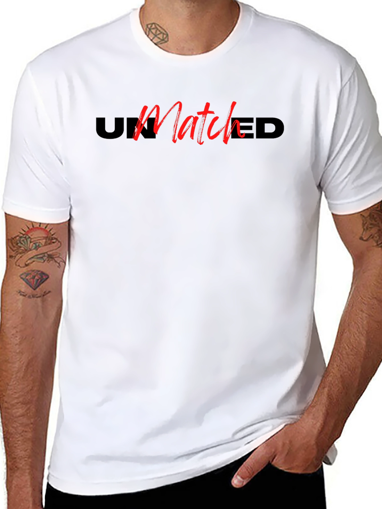 Unmatched Graphic Print T-Shirt - Casual Streetwear