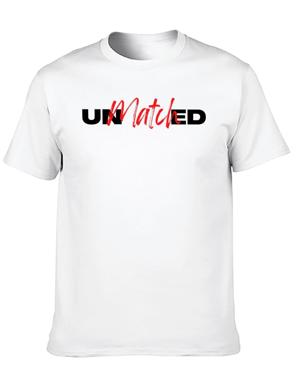 Unmatched Graphic Print T-Shirt - Casual Streetwear
