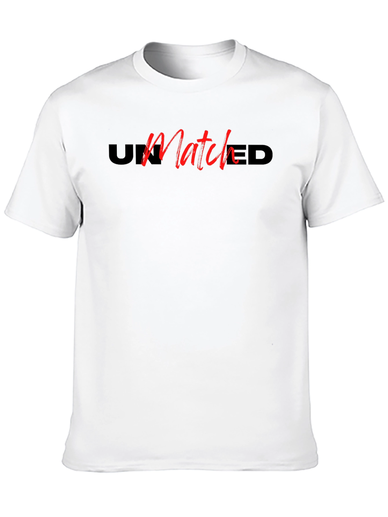 Unmatched Graphic Print T-Shirt - Casual Streetwear