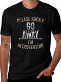 Introverting Graphic T-Shirt - Sarcastic Humor
