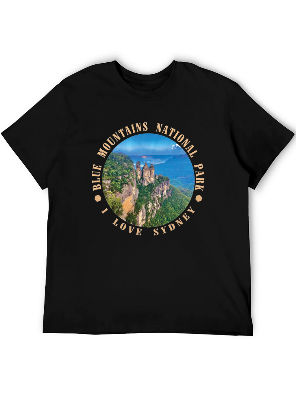 Blue Mountains National Park I Love Sydney Graphic T-Shirt