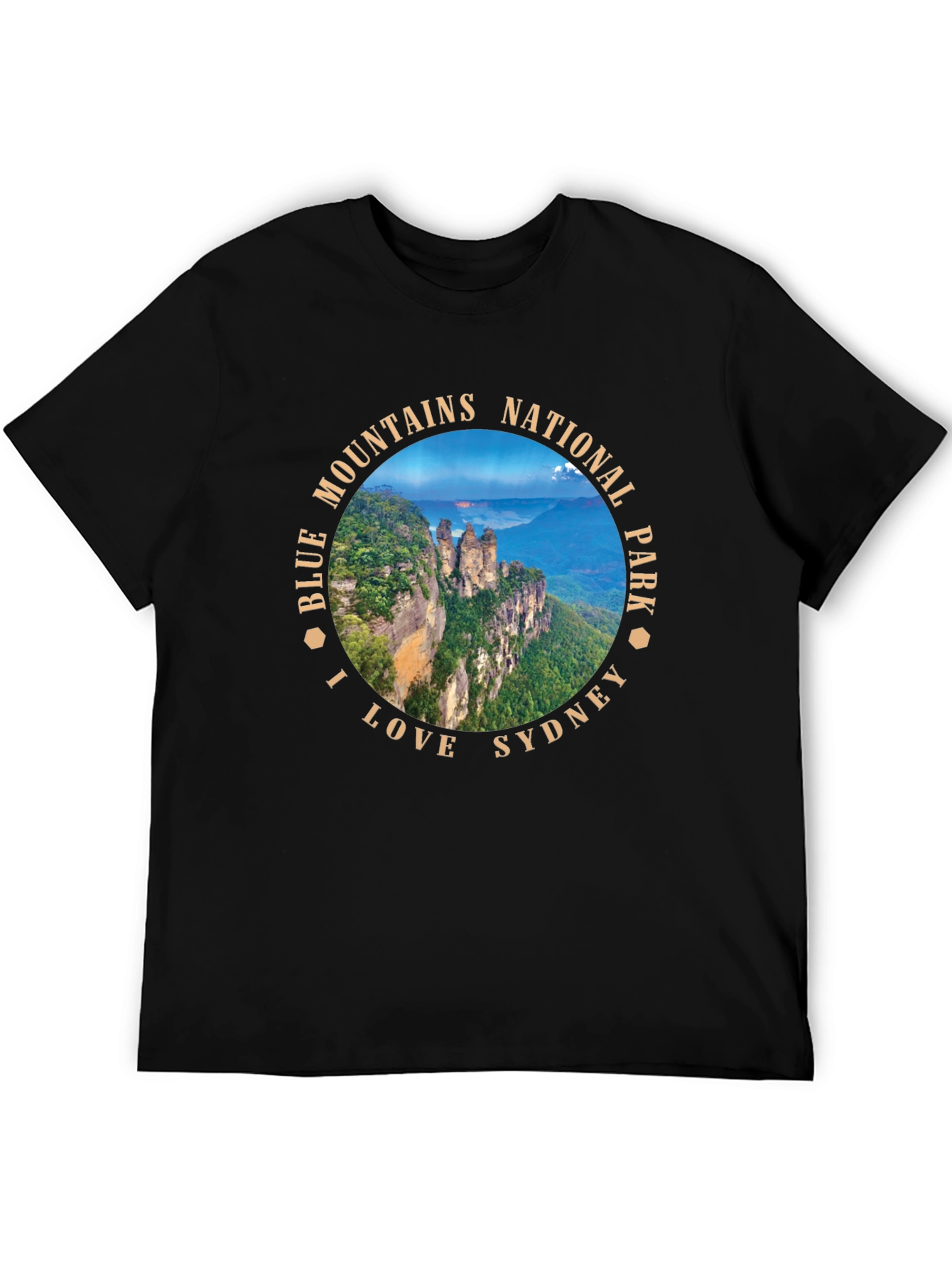 Blue Mountains National Park I Love Sydney Graphic T-Shirt