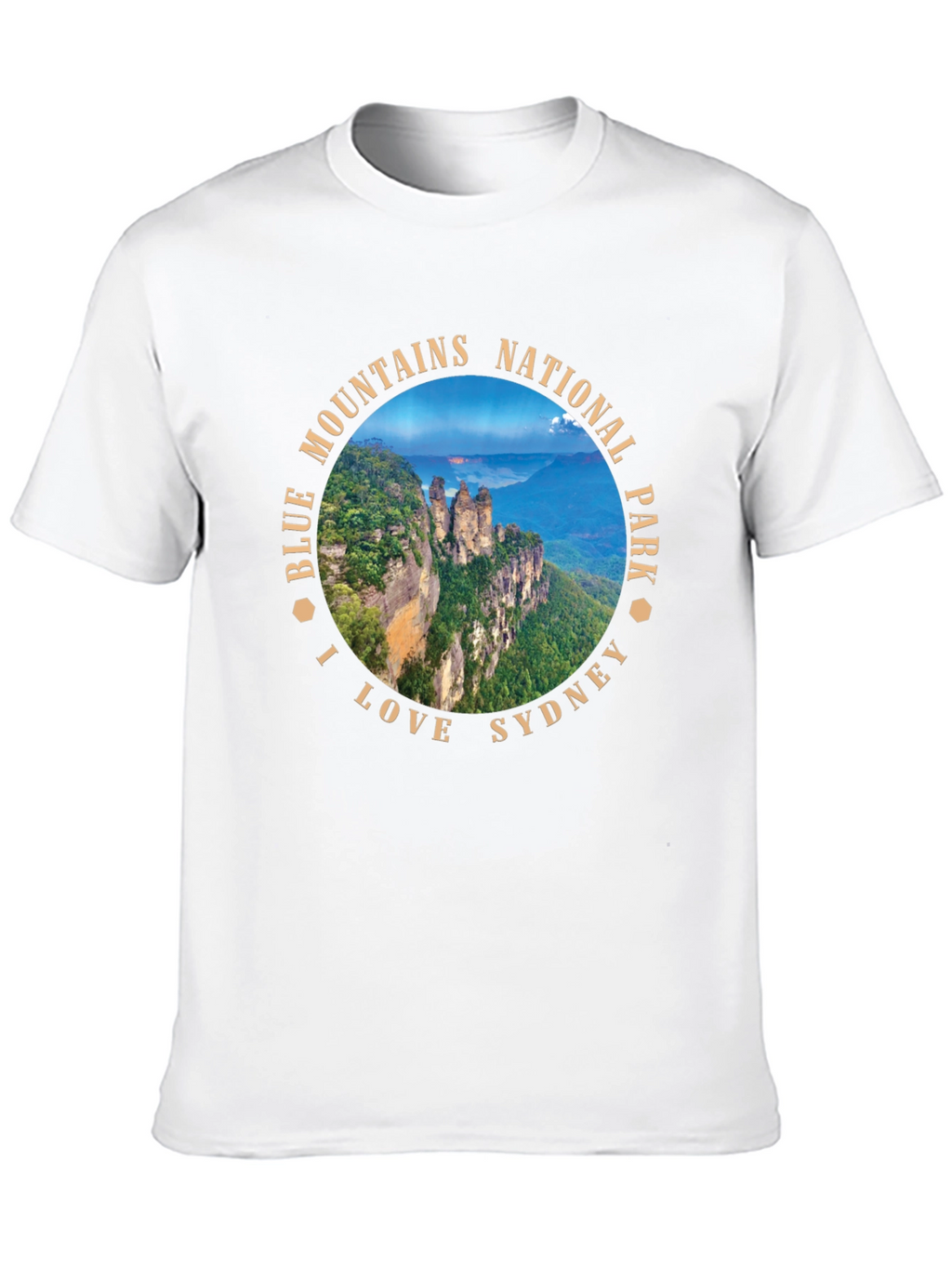 Blue Mountains National Park I Love Sydney Graphic T-Shirt