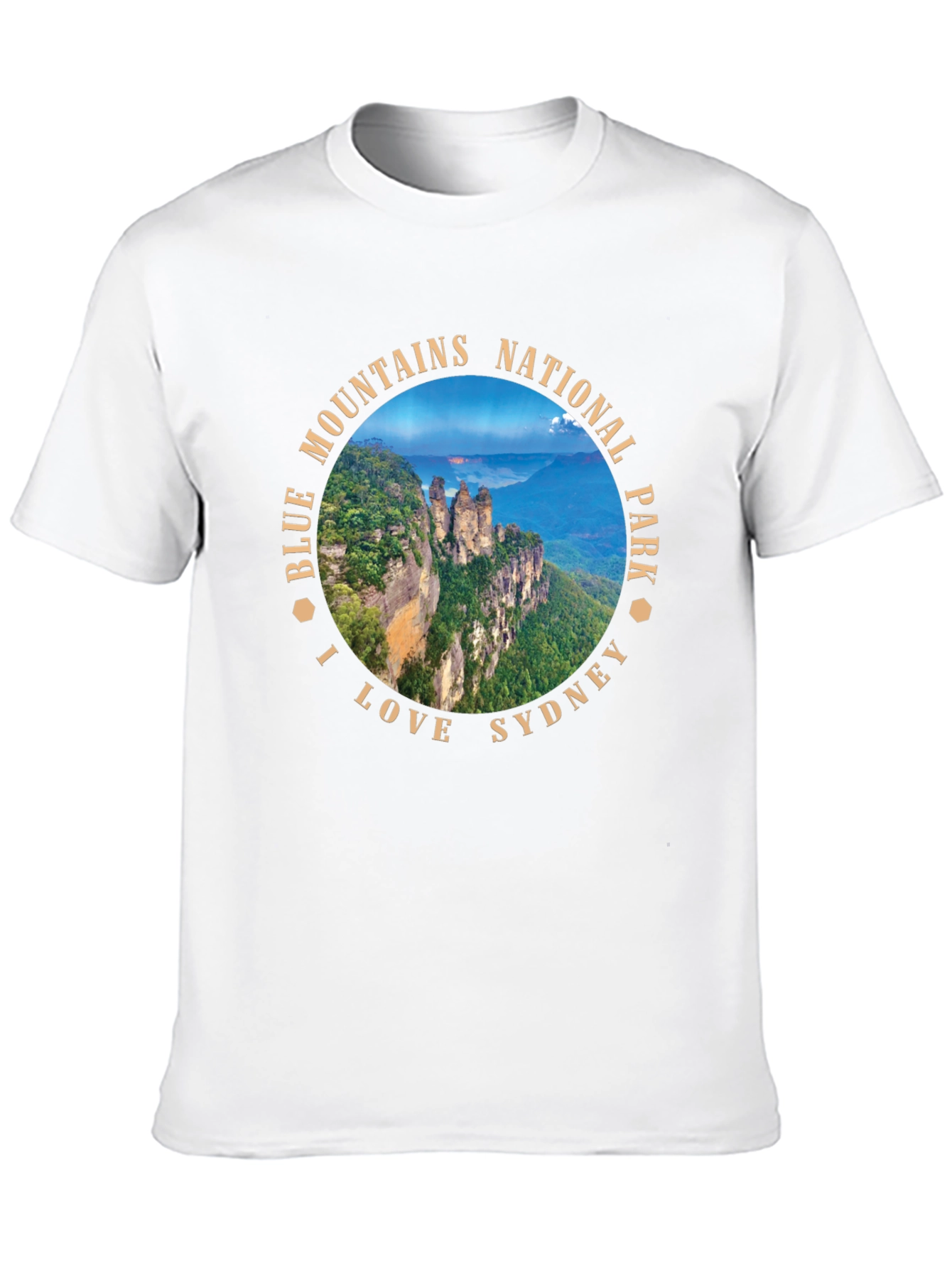 Blue Mountains National Park I Love Sydney Graphic T-Shirt