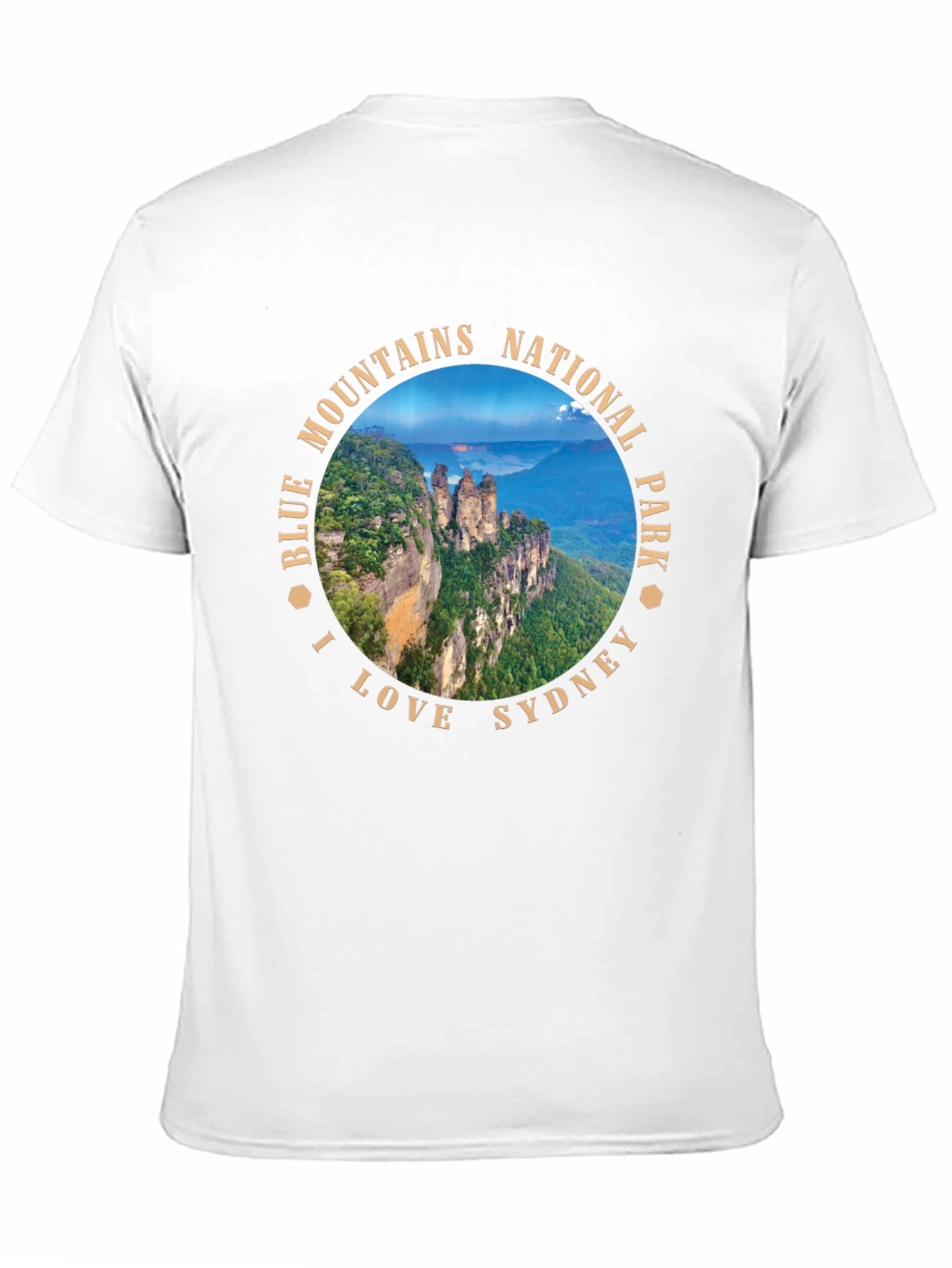 Blue Mountains National Park I Love Sydney Graphic T-Shirt