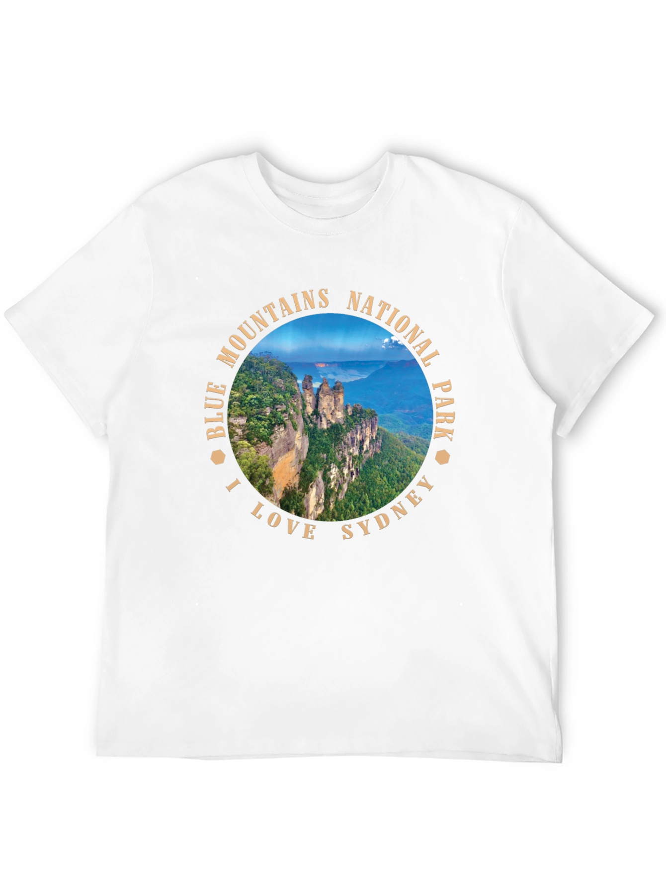 Blue Mountains National Park I Love Sydney Graphic T-Shirt
